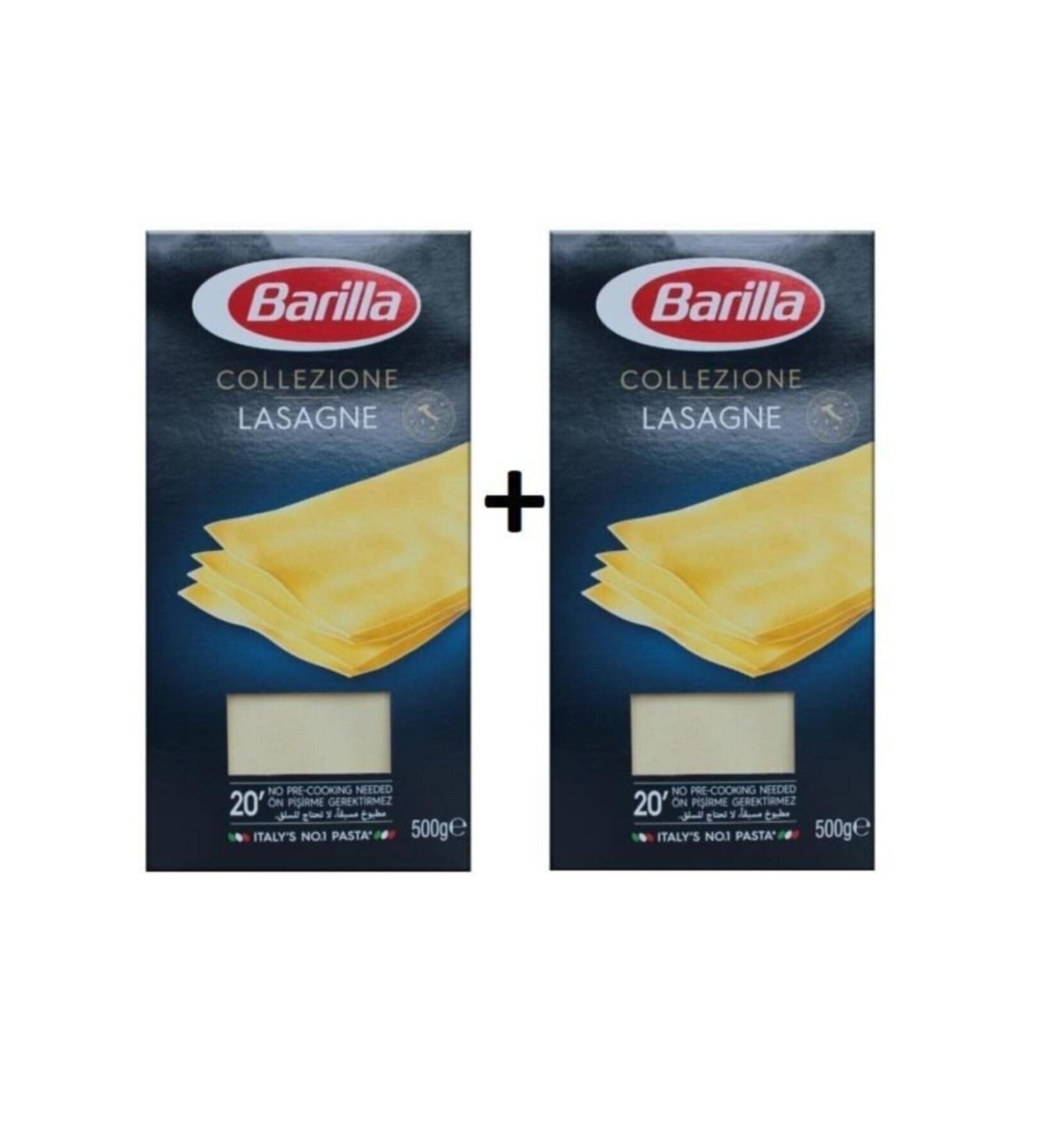 Barilla Lasagne Lasagne 500 Gr x 2 Pack