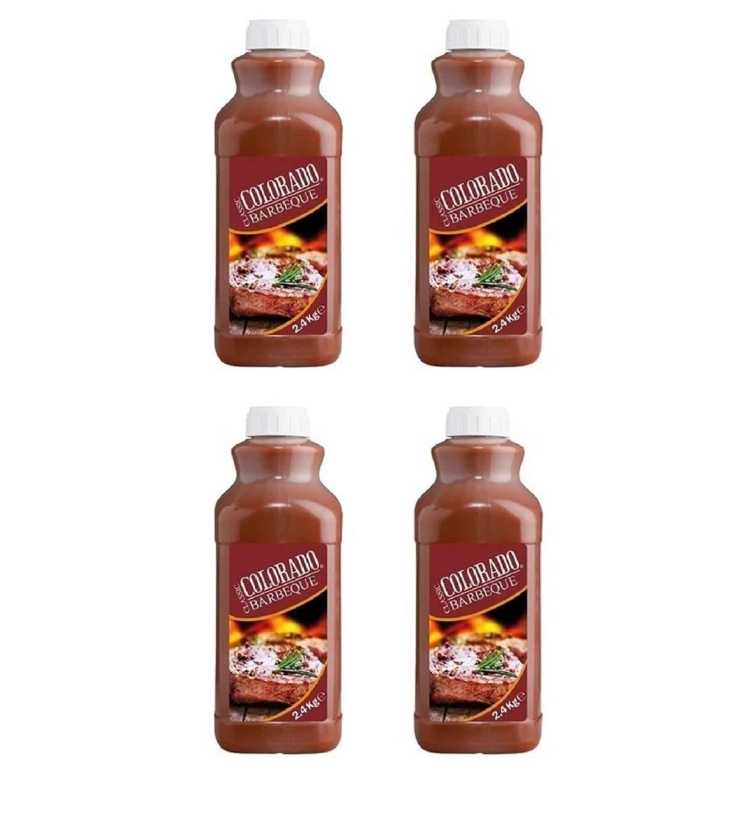 Colorado Barbecue Sauce 2.400 Gr * 4 Pieces 9.600 Gr