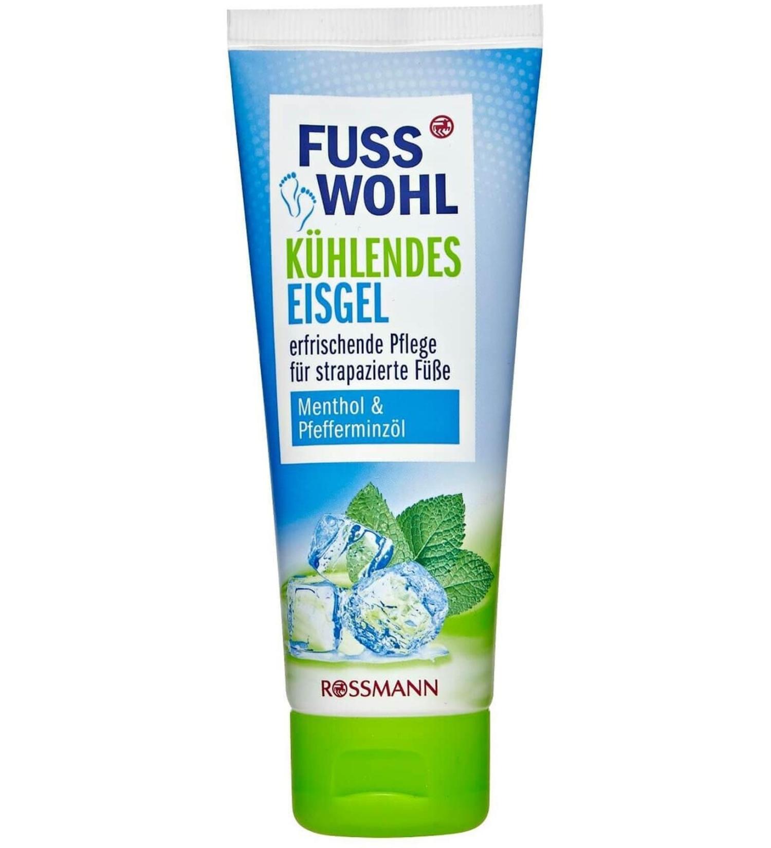 Fusswohl Brand: Refreshing Gel Menthol and Peppermint Oil 75 Ml Category: Foot Cream