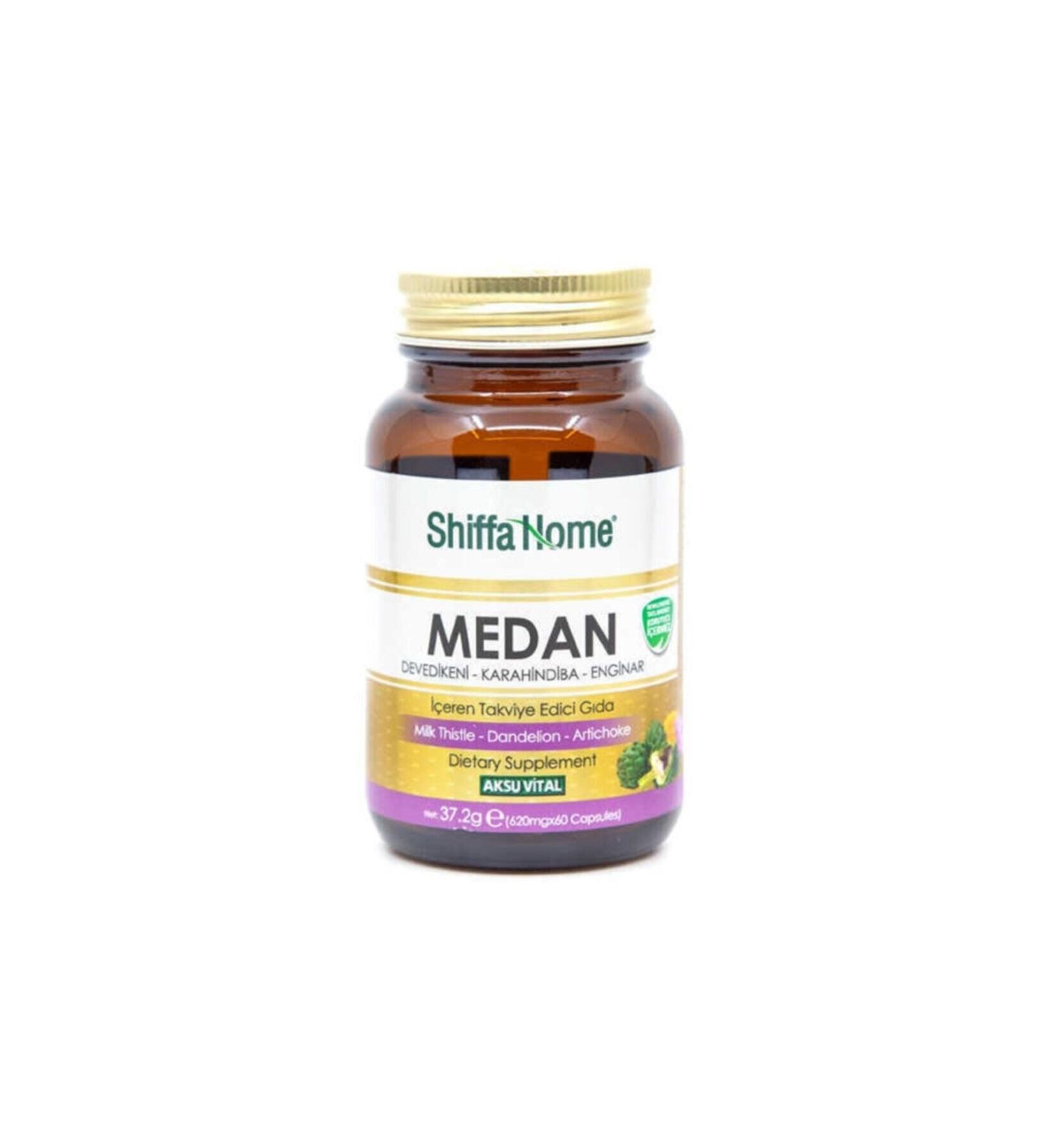 Shiffa Home Dandelion Thistle Artichoke Leaf 60 Capsules Deep Herbal Store - Buy Online on GoSupps.com