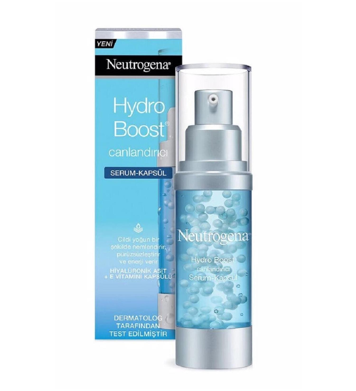Neutrogena Hydro Boost Skin Moisturizing Hyaluronic Acid Serum Capsule (30 Ml)