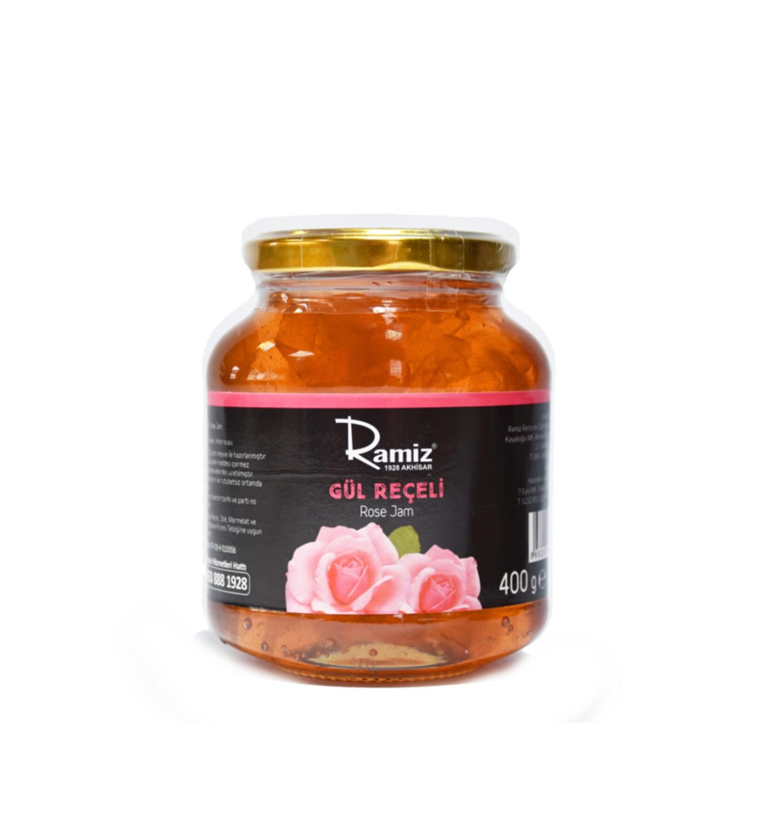 Ramiz Natural Rose Jam Without Additives 380 Gr.