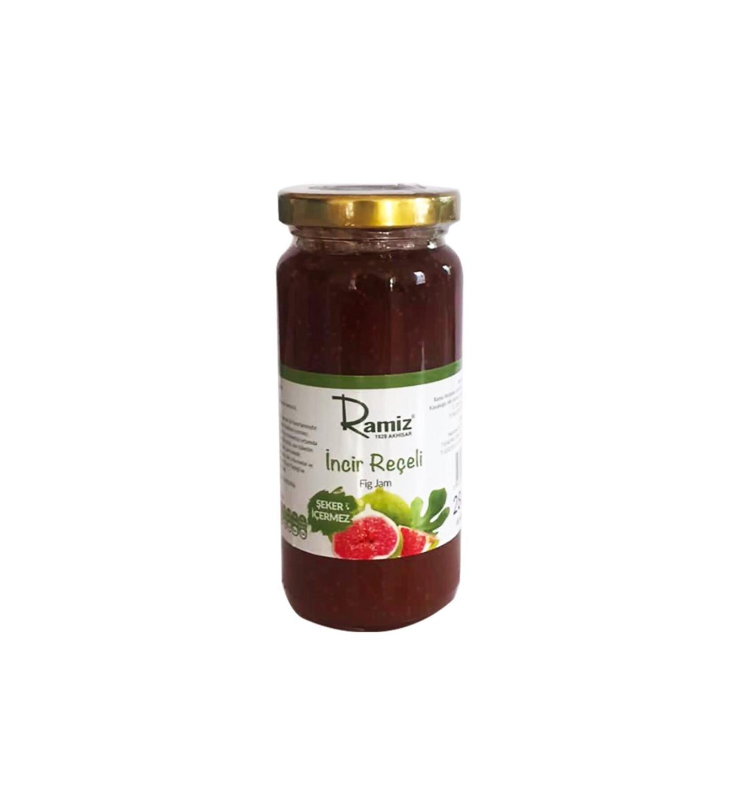 Ramiz Sugar-Free Natural Additive-Free Fig Jam 280 gr.