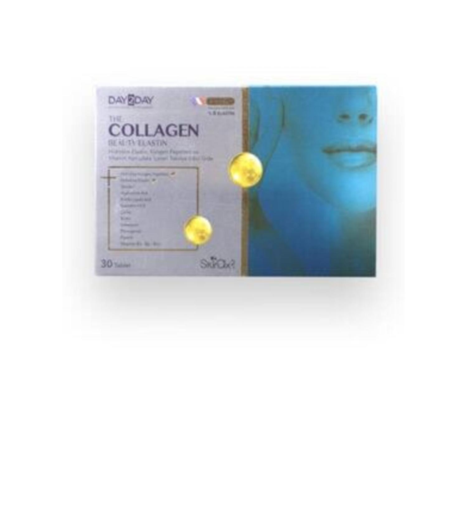 DAY2DAY The Collagen Beauty Elastin 30 Tablets - Buy Online on GoSupps.com