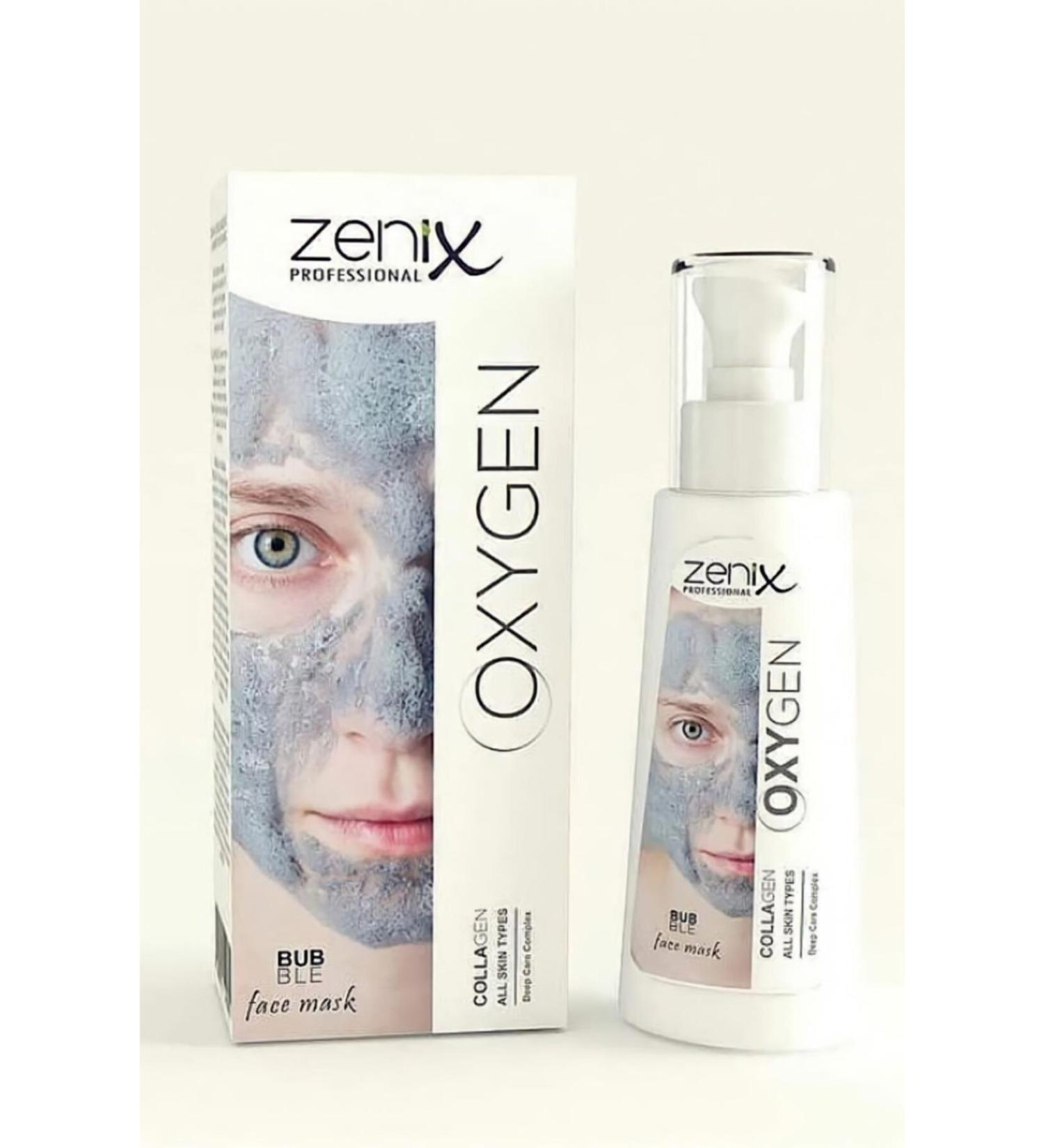 Zenix Oxygen Foaming Face Mask Collagen 70 ml