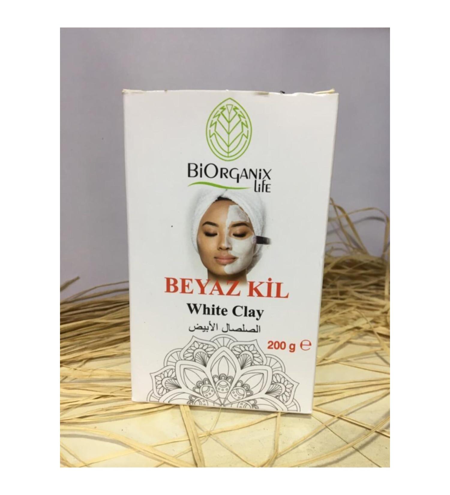 Biorganix Life 2 Pieces White Clay Mask 200gr 2 Pieces 200gr*2
