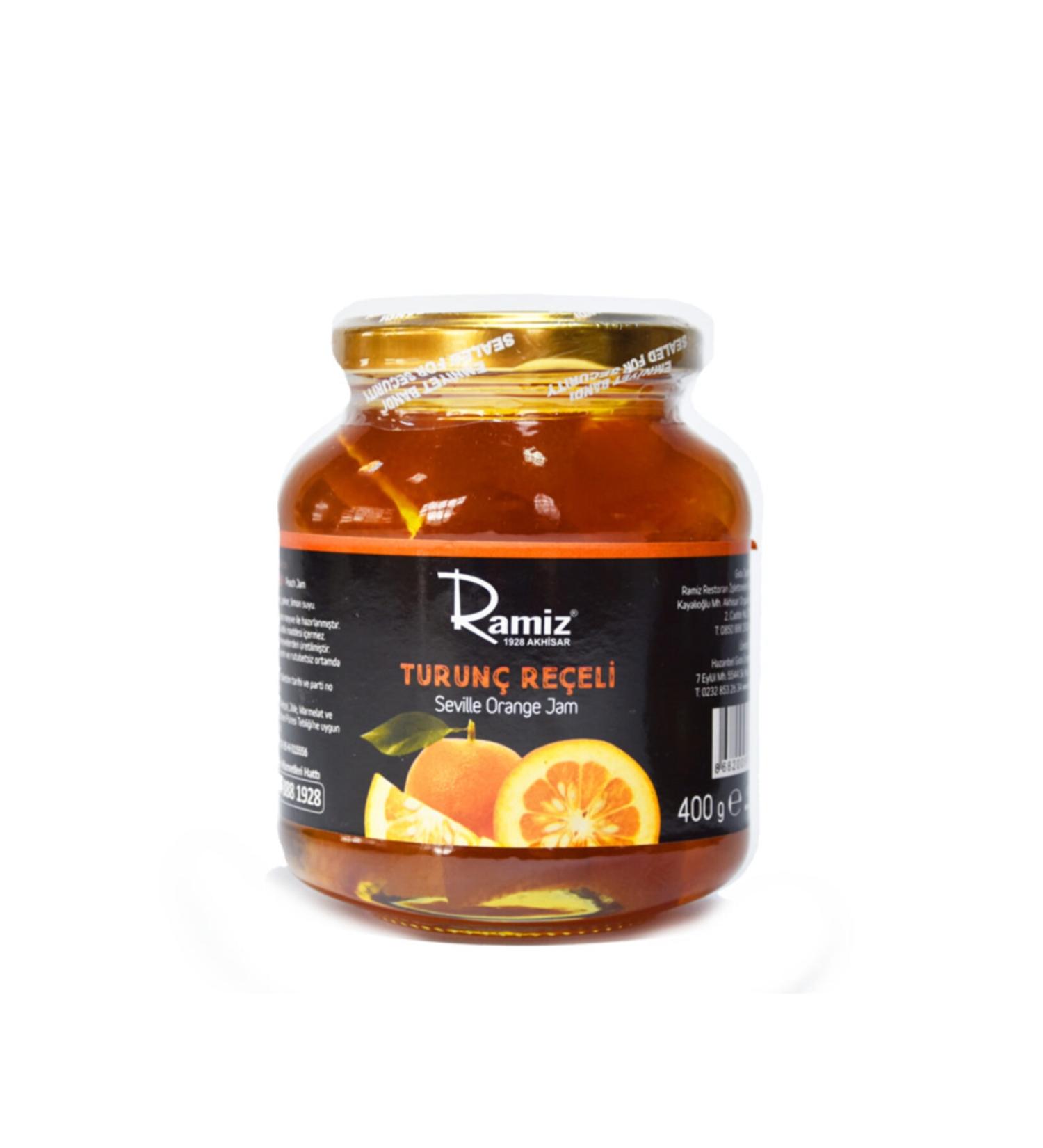 Ramiz Natural Additive-Free Orange Jam 380 Gr.