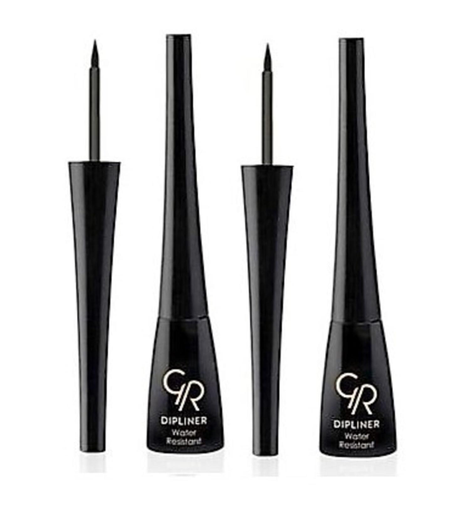 Golden Rose Waterproof Black Dipliner 2 Pcs 8691190198831