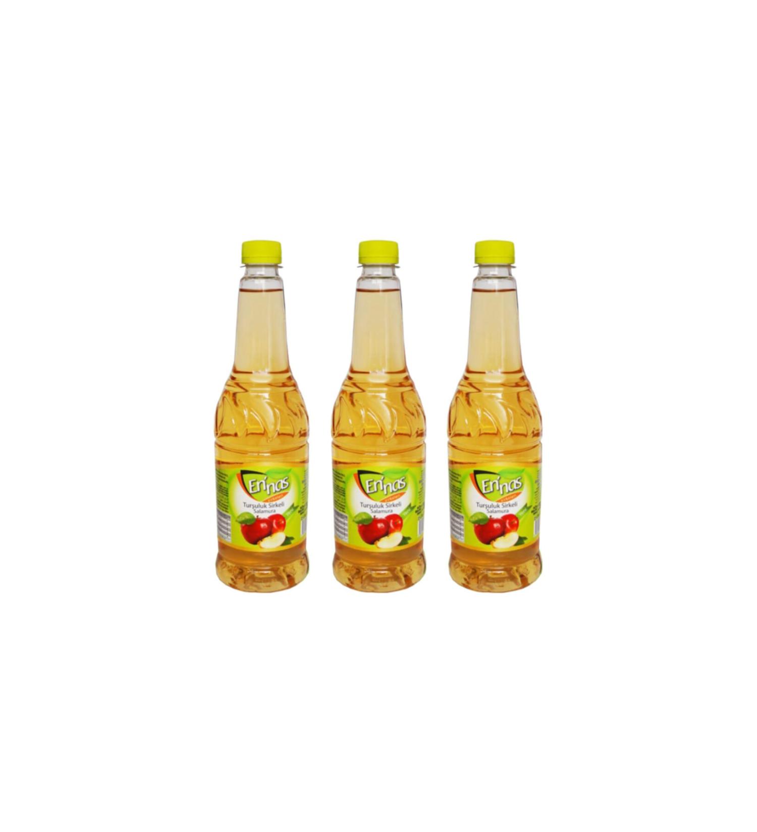 OrganikAVM Ennas Apple Cider Vinegar 750 Ml X 3 Pieces