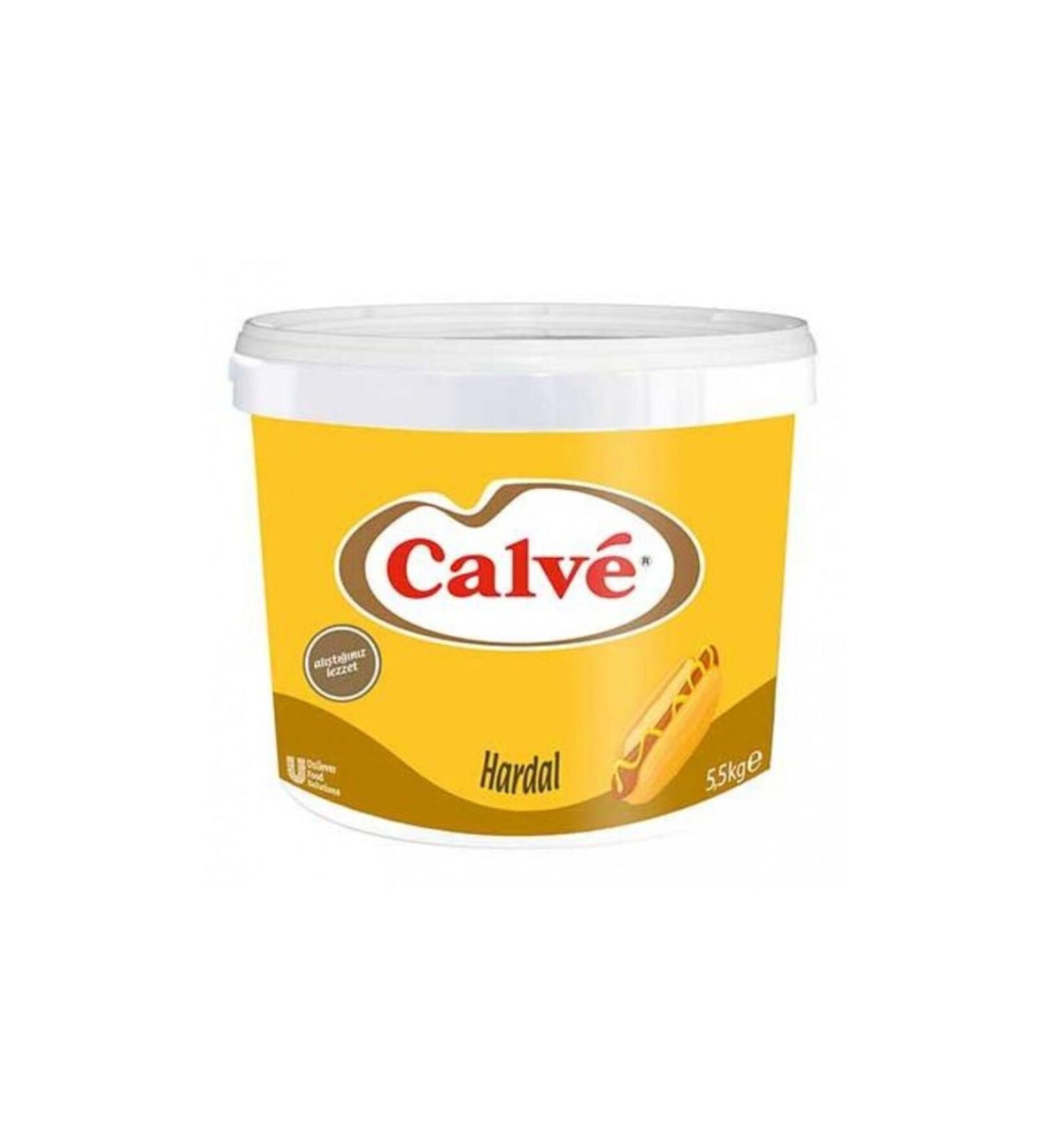 Calve Mustard Bucket 5500 gr