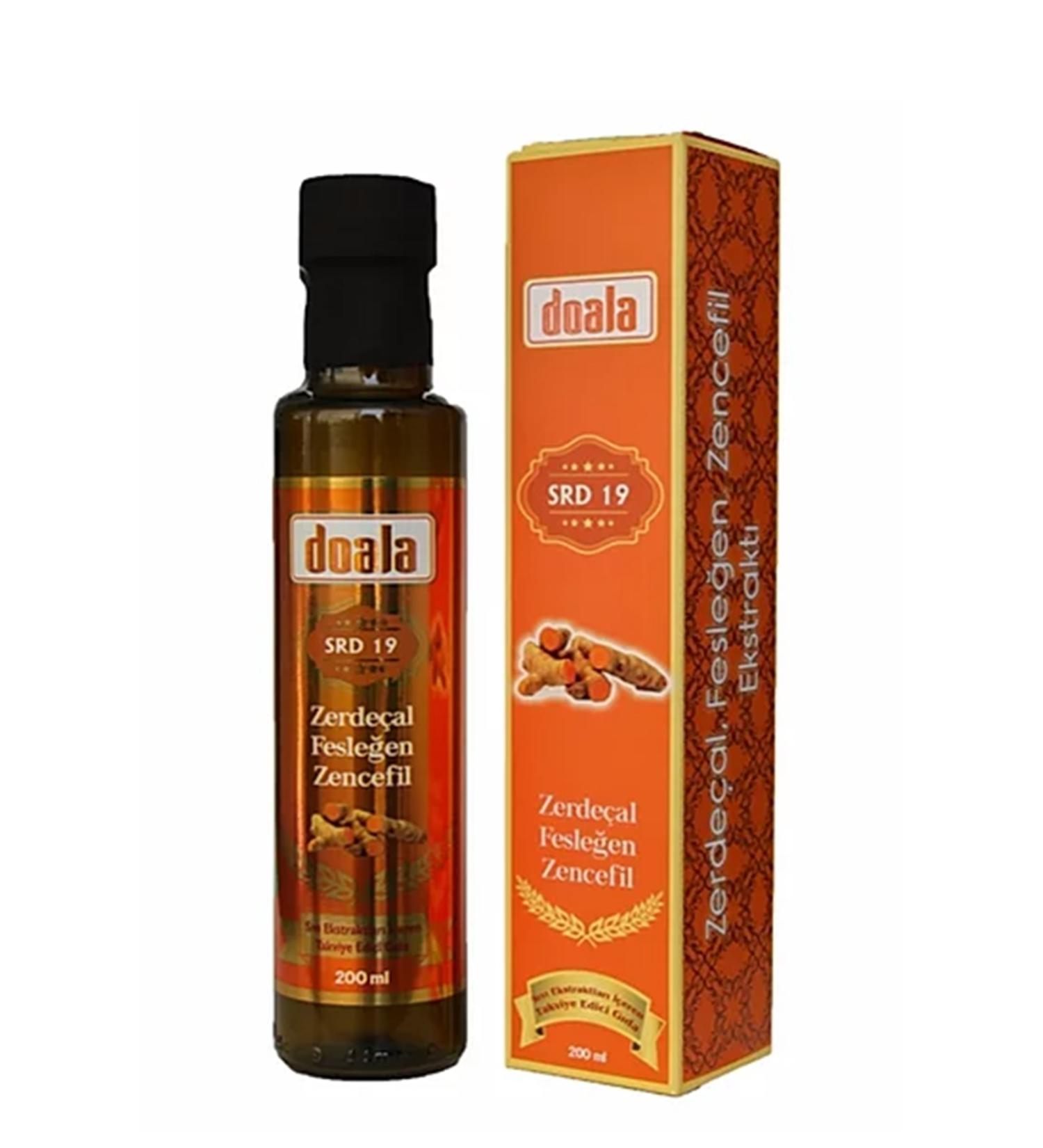 Doala Srd 19 Turmeric Basil Ginger Liquid Extract
