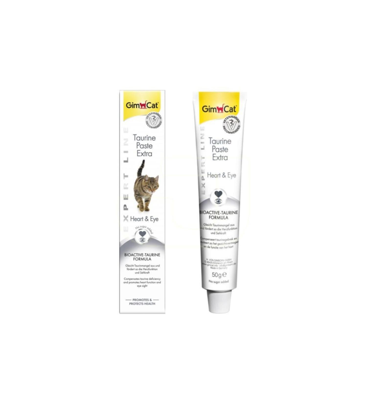 Gimcat Cat Paste Taurine Paste Heart and Eye Health Supporting Taurine 50 g