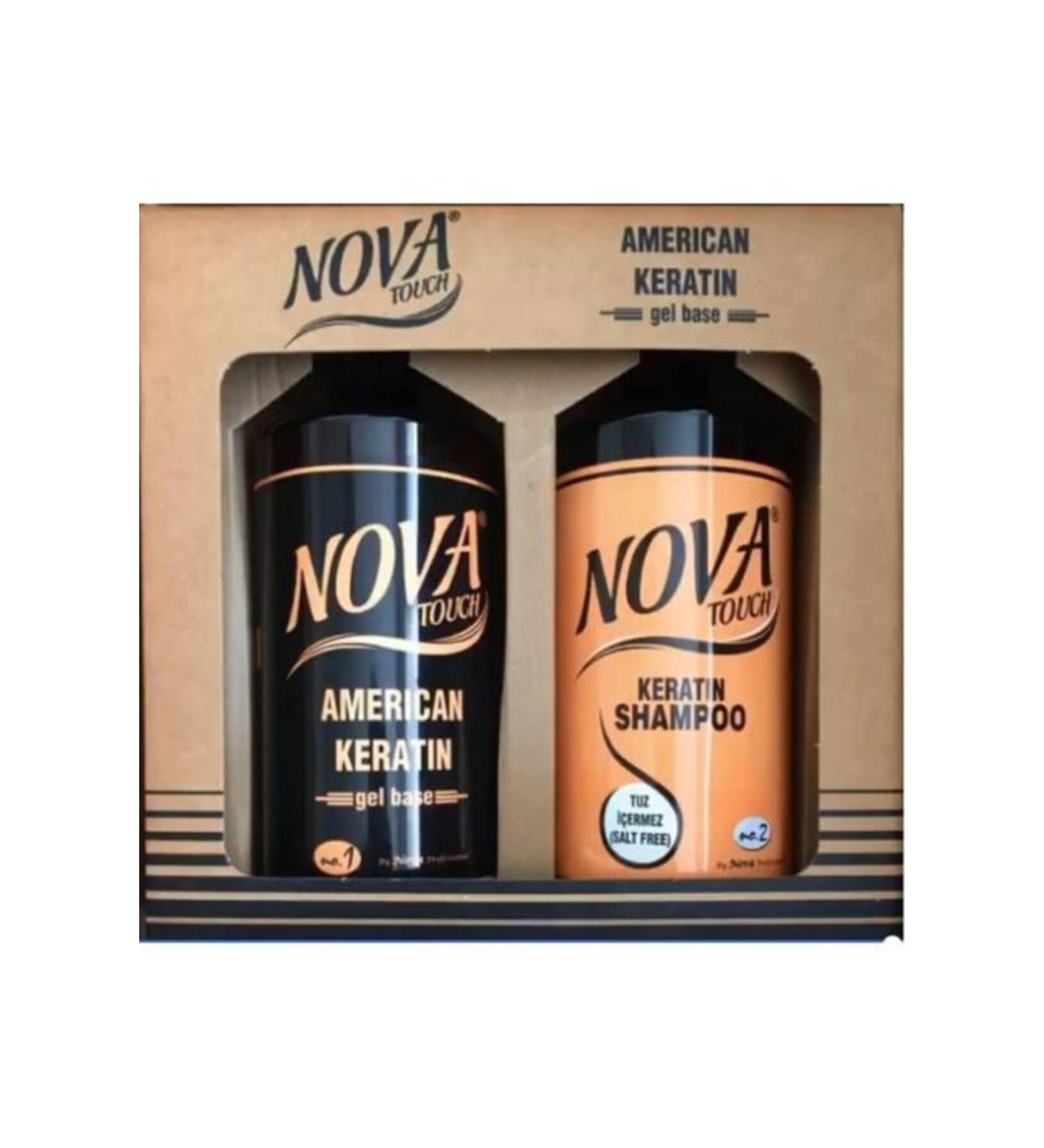 Nova Touch Keratin + Shampoo 1000 ml.