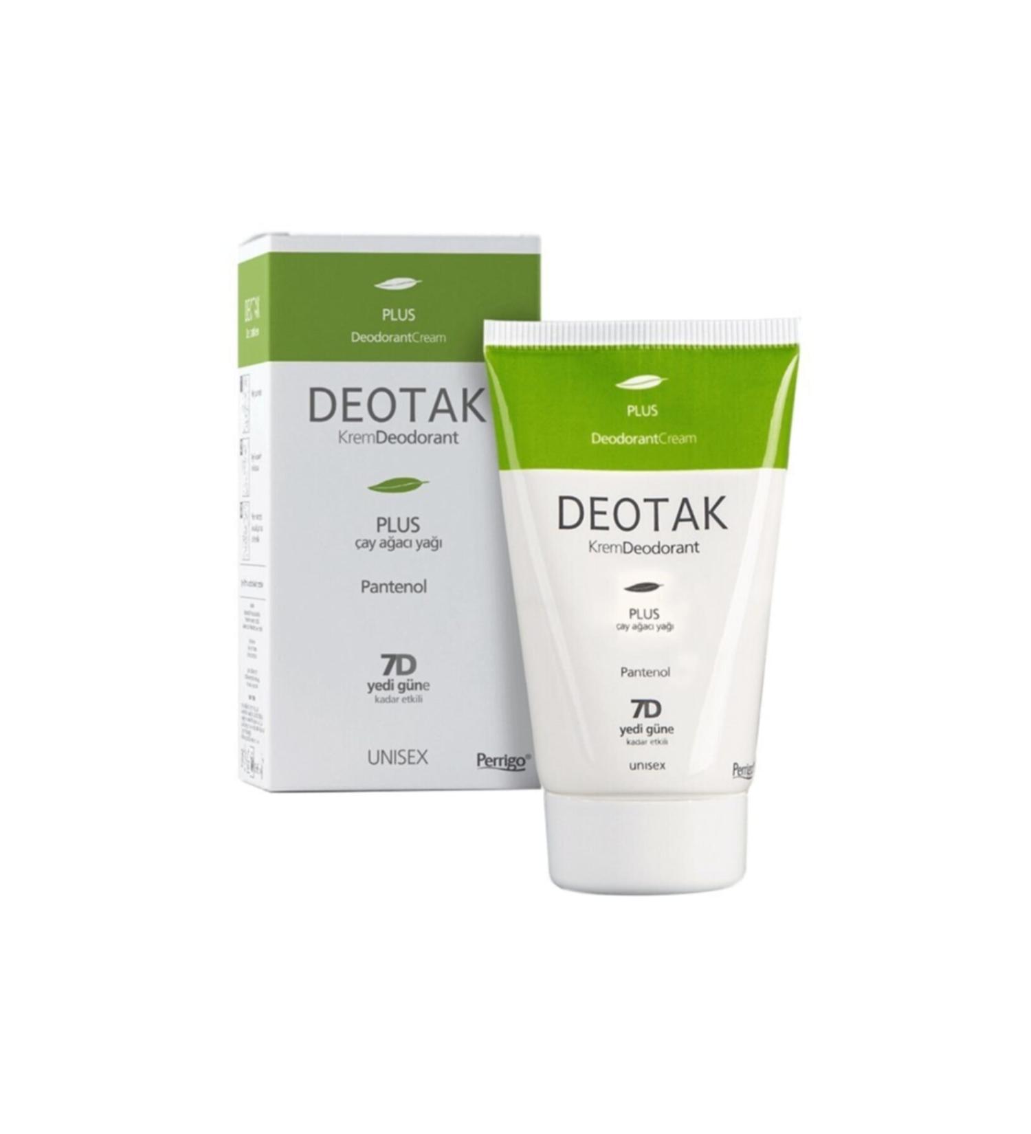 Deotak Cream Deodorant Plus 35 ml