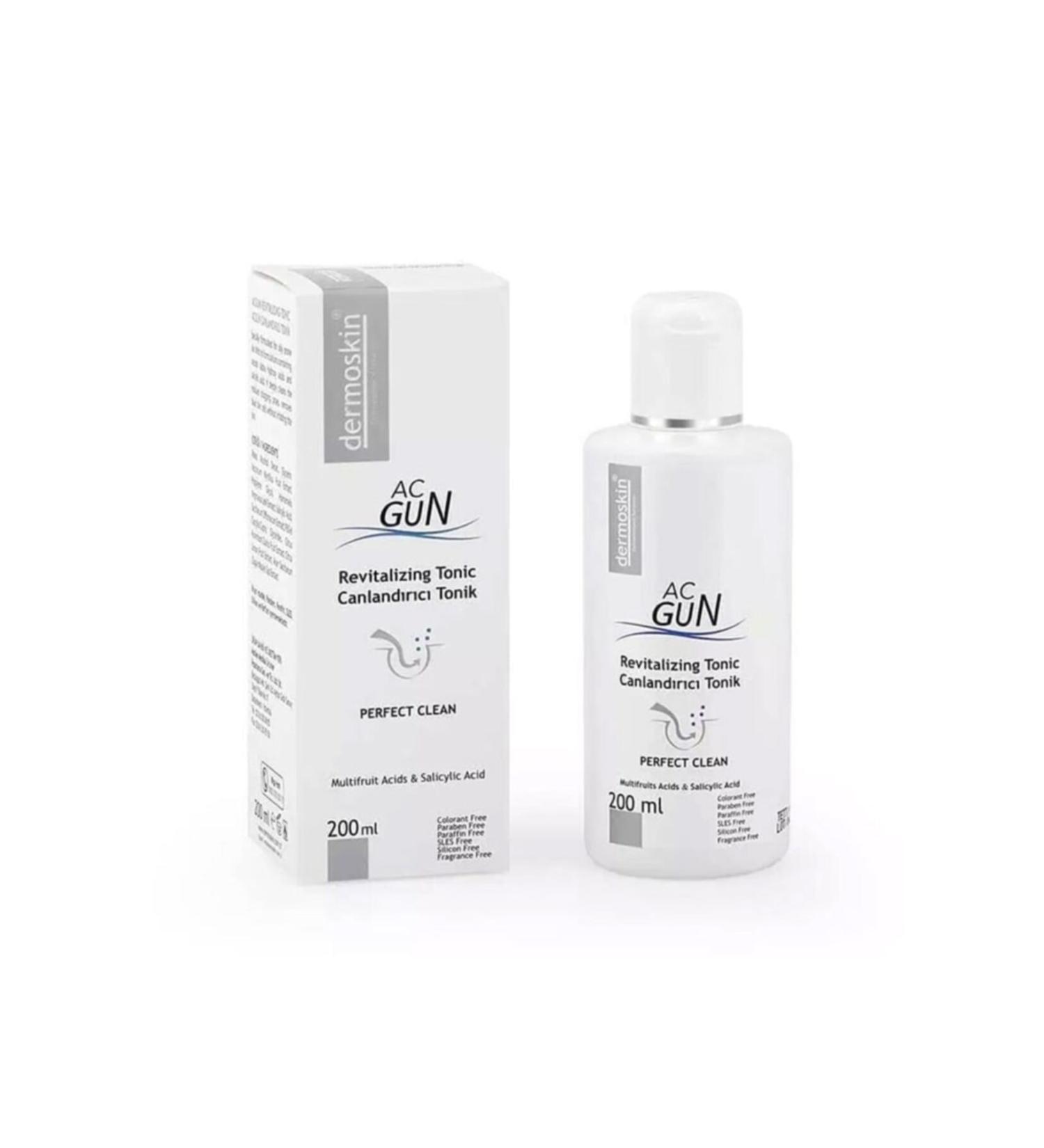 Dermoskin Acgun Revitalizing Tonic 200 Ml