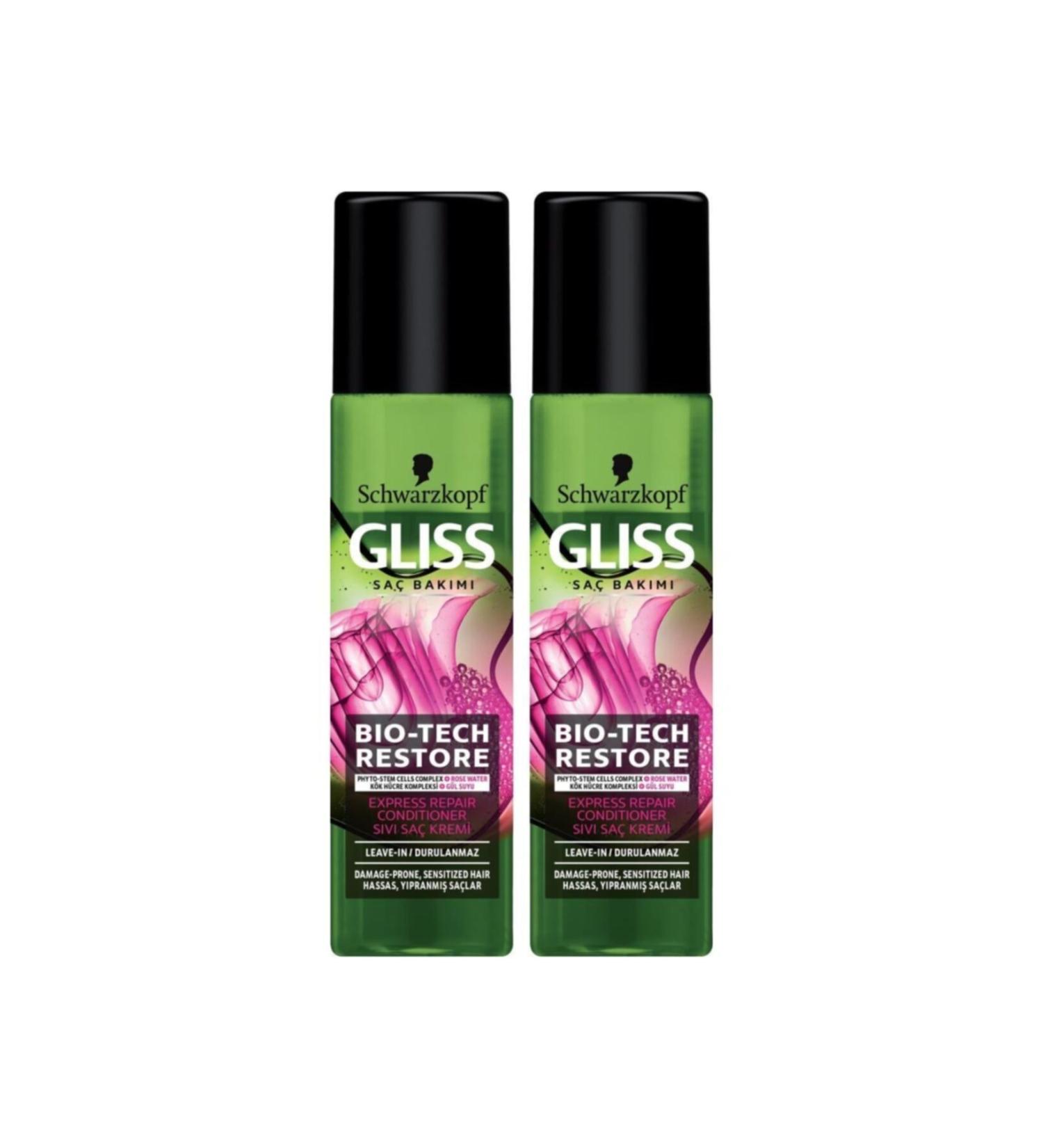Gliss Bio-tech Liquid Hair Conditioner 200 ml X 2 Pieces