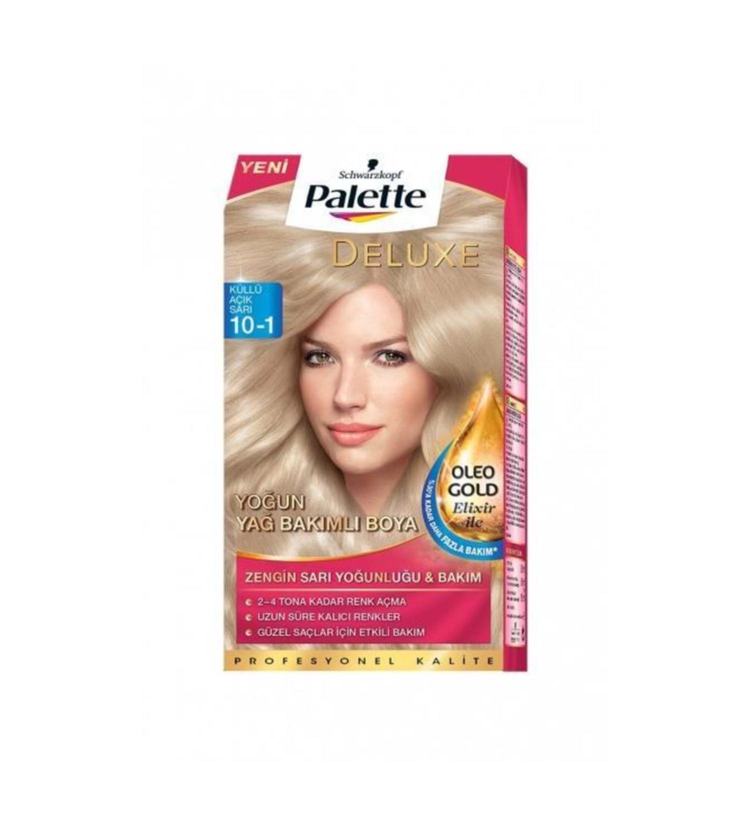 Palette Deluxe Kit 10-1 Ash Light Blonde Hair Dye