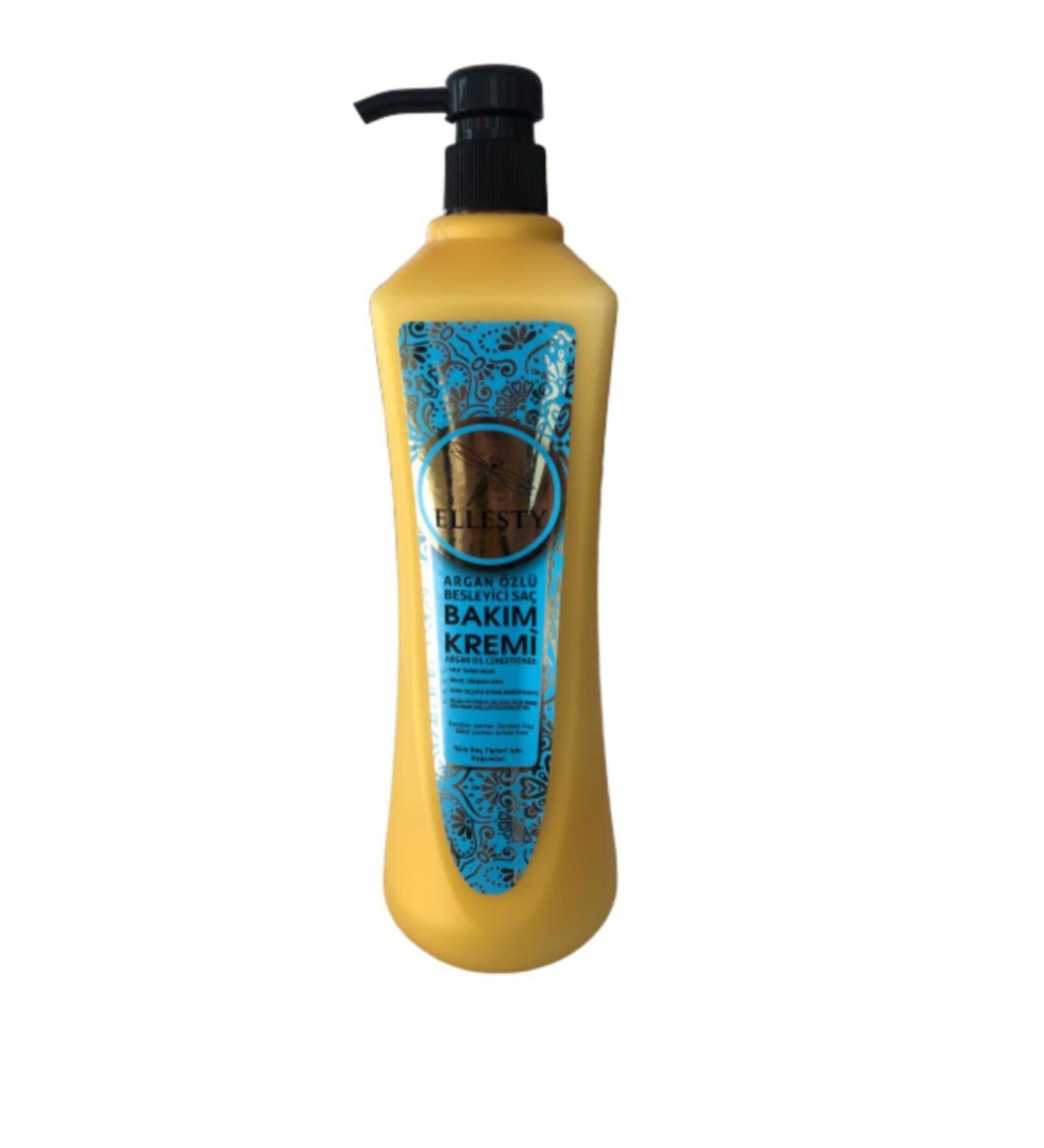 White poppy Ellesty Hair Care Cream Argan Extract 750 Ml