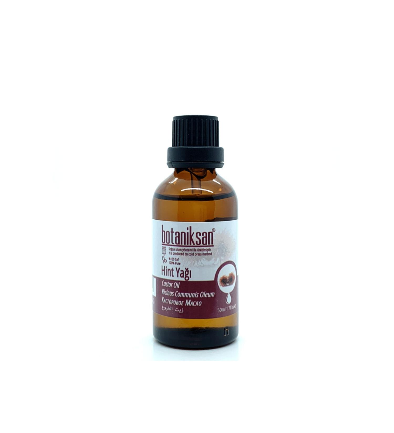 Botanicals Castor Oil 50ml Cold Pressed Pure Natural Unadditive