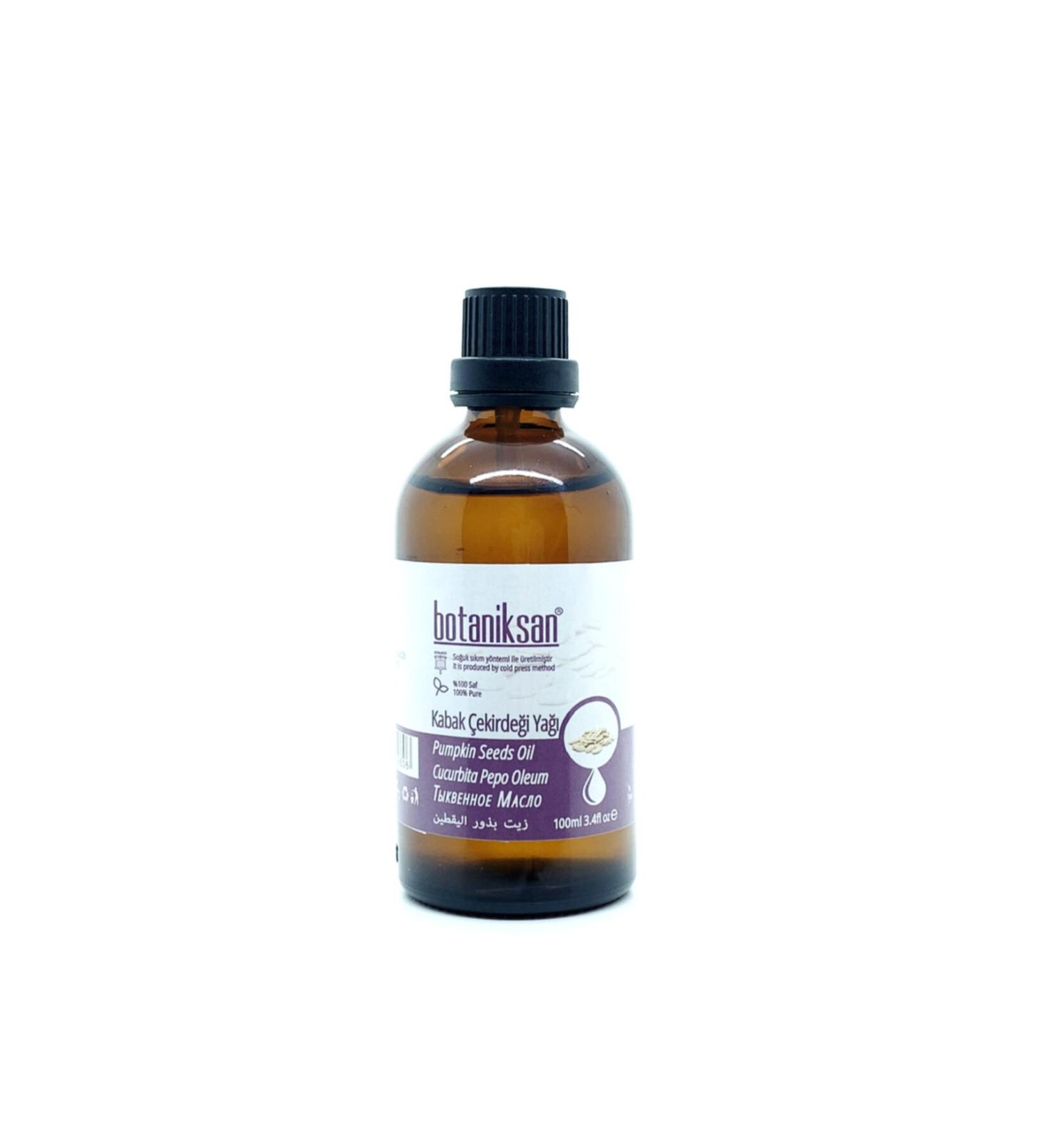 Botanysan Pumpkin Seed Oil 100ml Cold Pressed Pure Natural Additive-Free