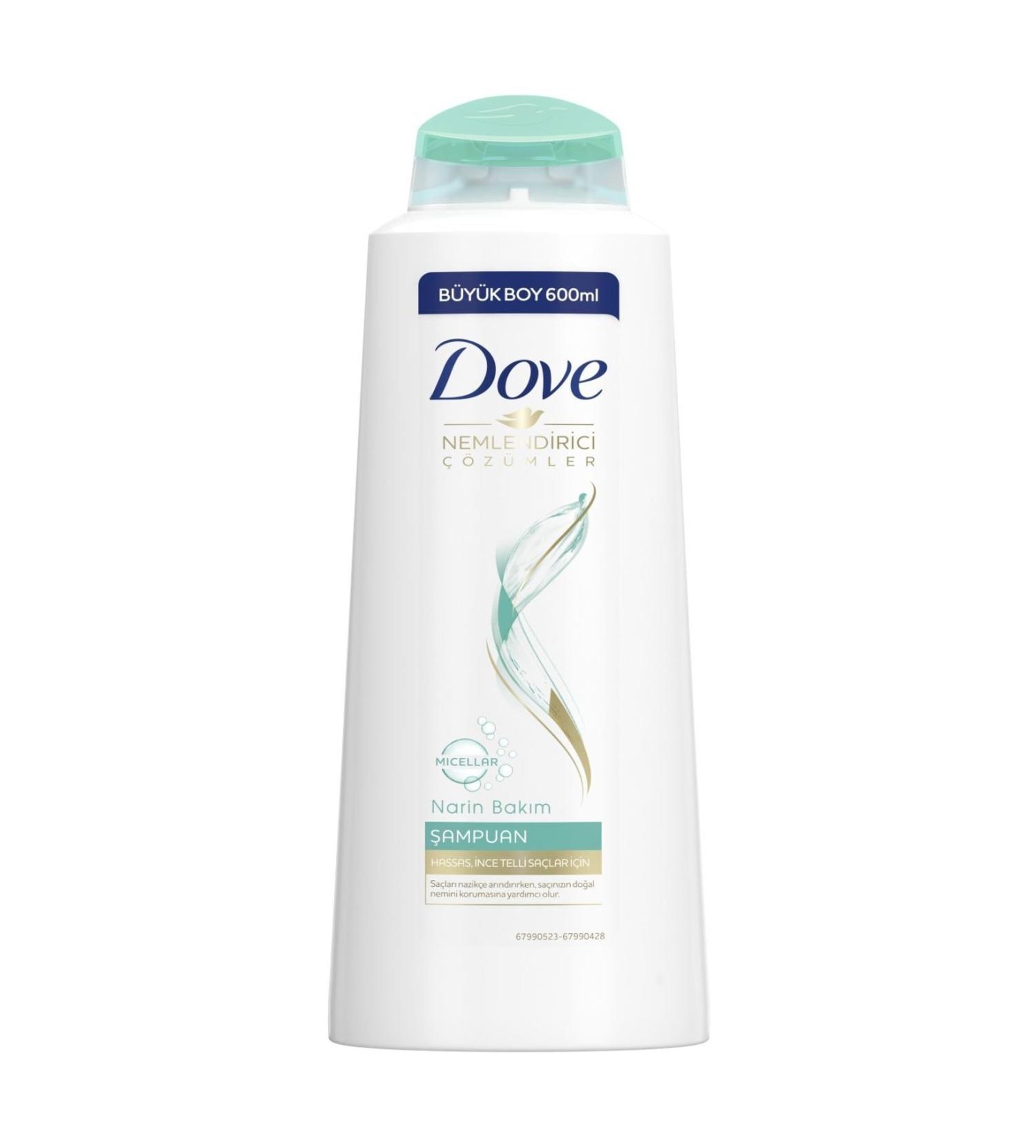 Dove Micellar Delicate Care Shampoo 600 Ml