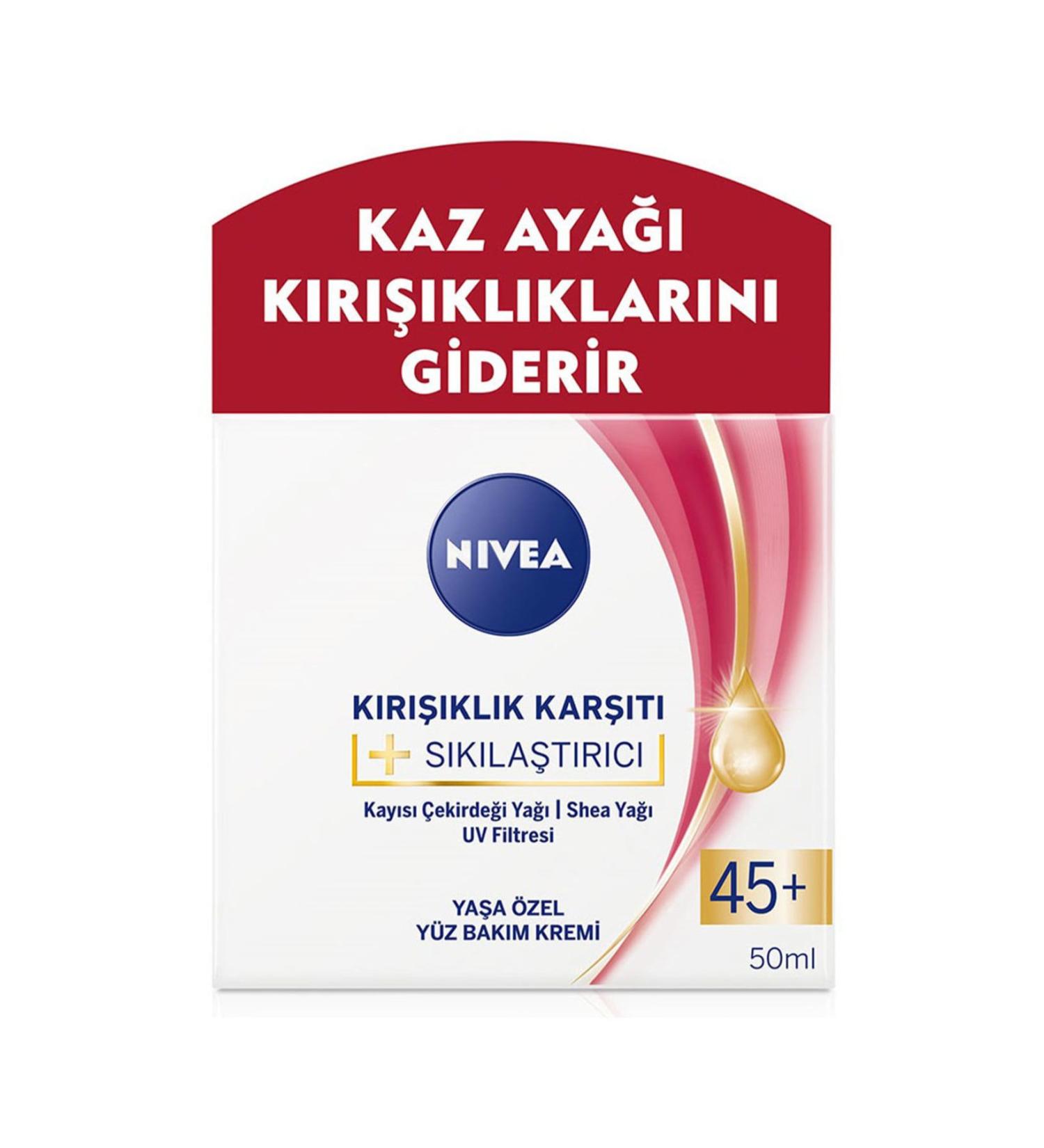 NIVEA Anti-Wrinkle Firming Age 45+ Cream 50 Ml