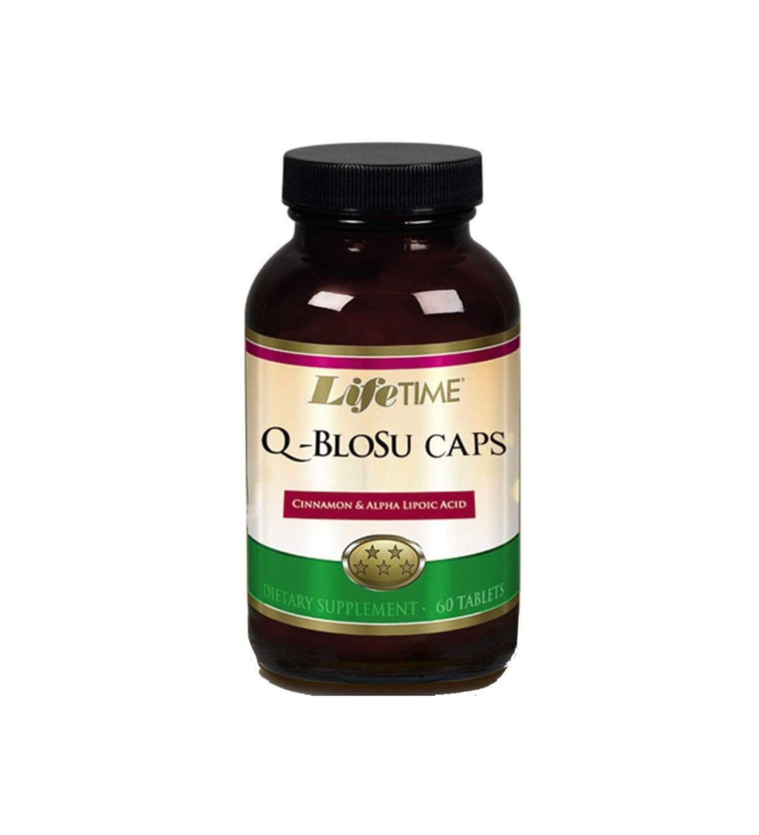 LifeTime Q-blosu Caps Food Supplement 60 Tablets