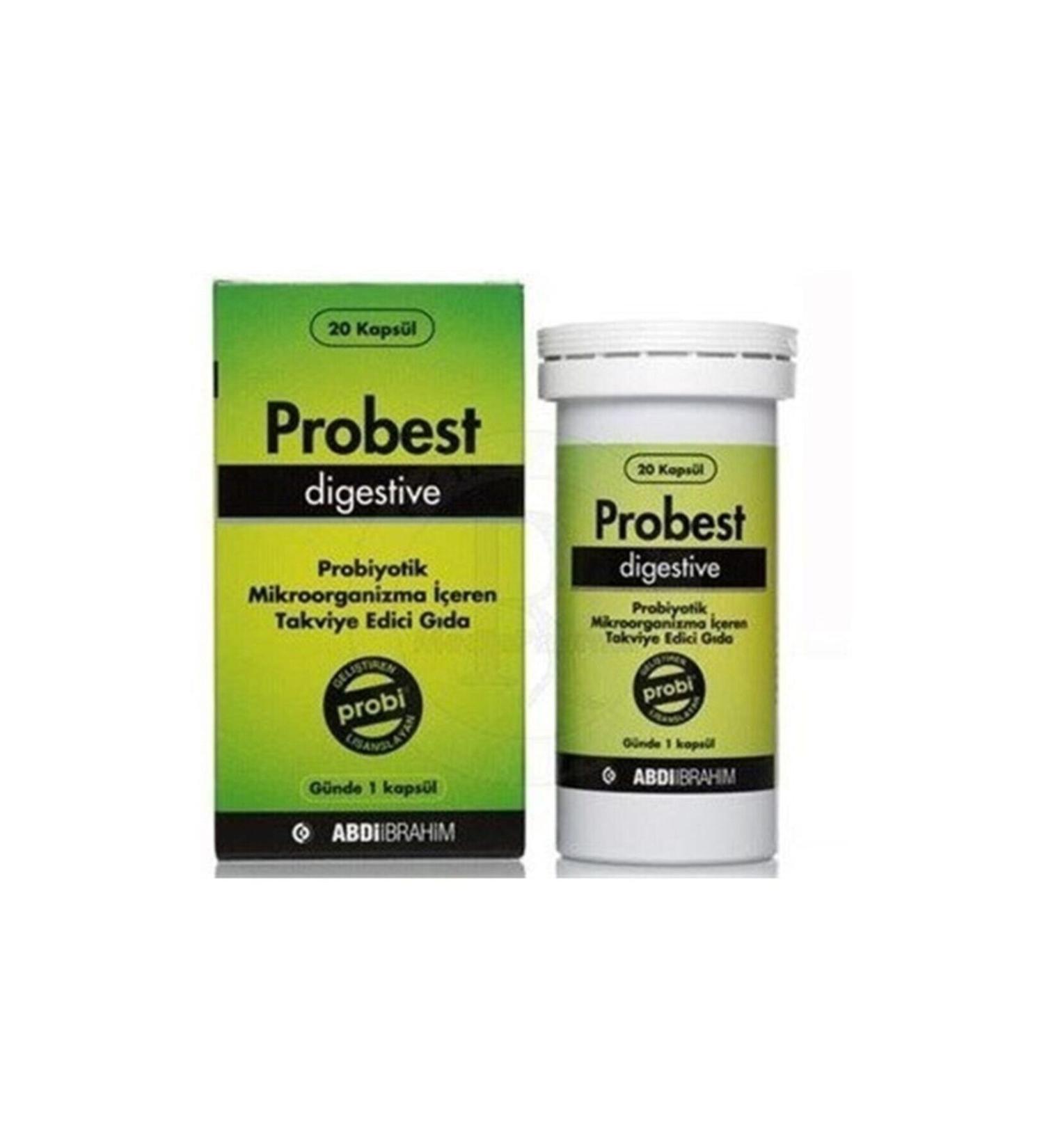Probest Digestive Probiotic 20 Capsules