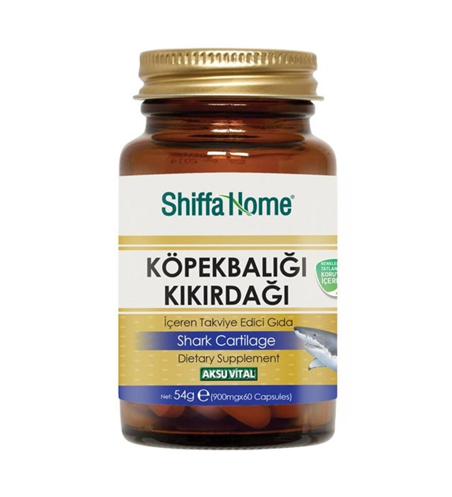 Shiffa Home 3 Boxes Shark Cartilage Capsules 900 Mg X 60 Capsules Shark Cartilage