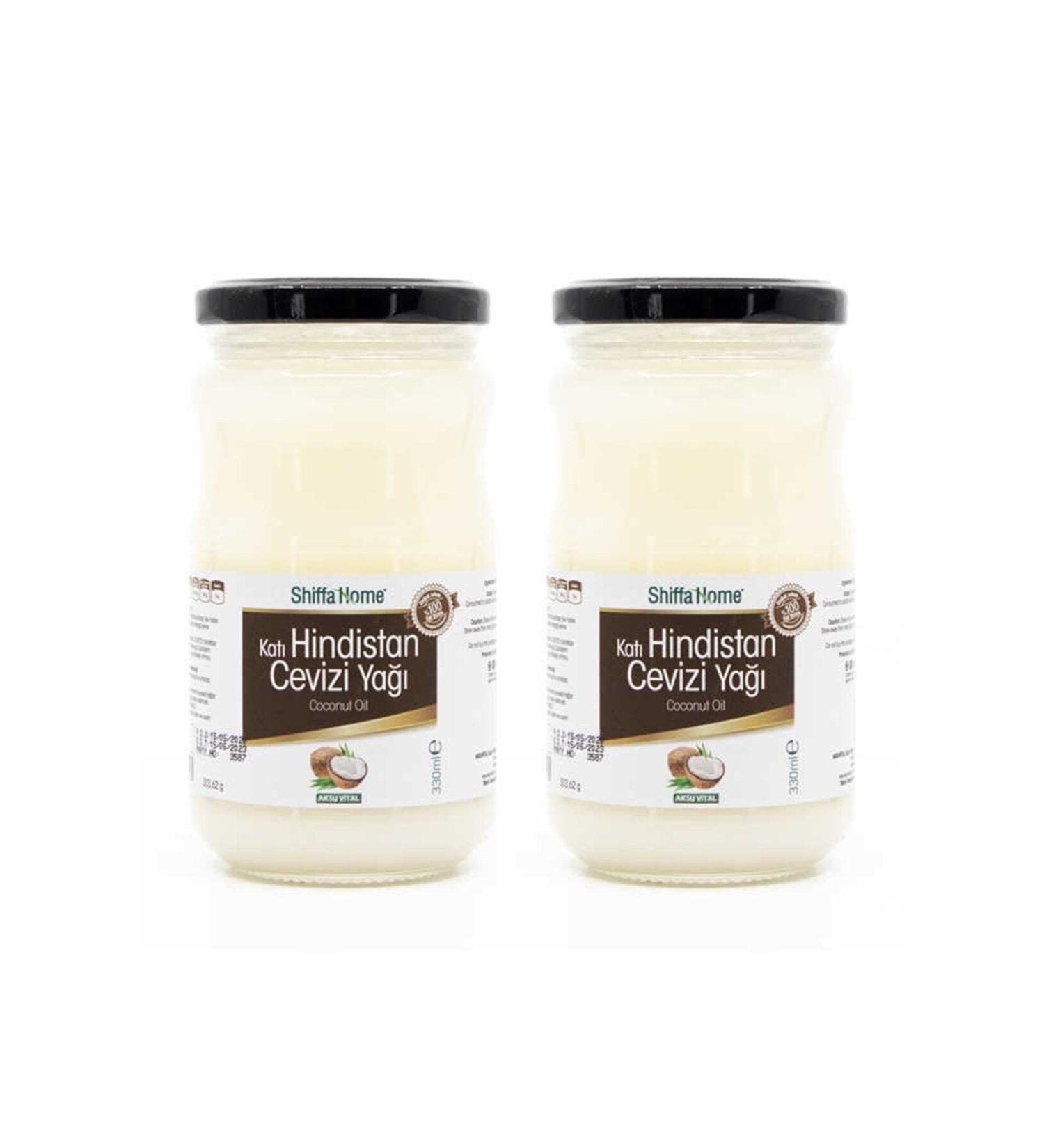 Shiffa Home Solid Coconut Oil 330ml X 2 Pcs