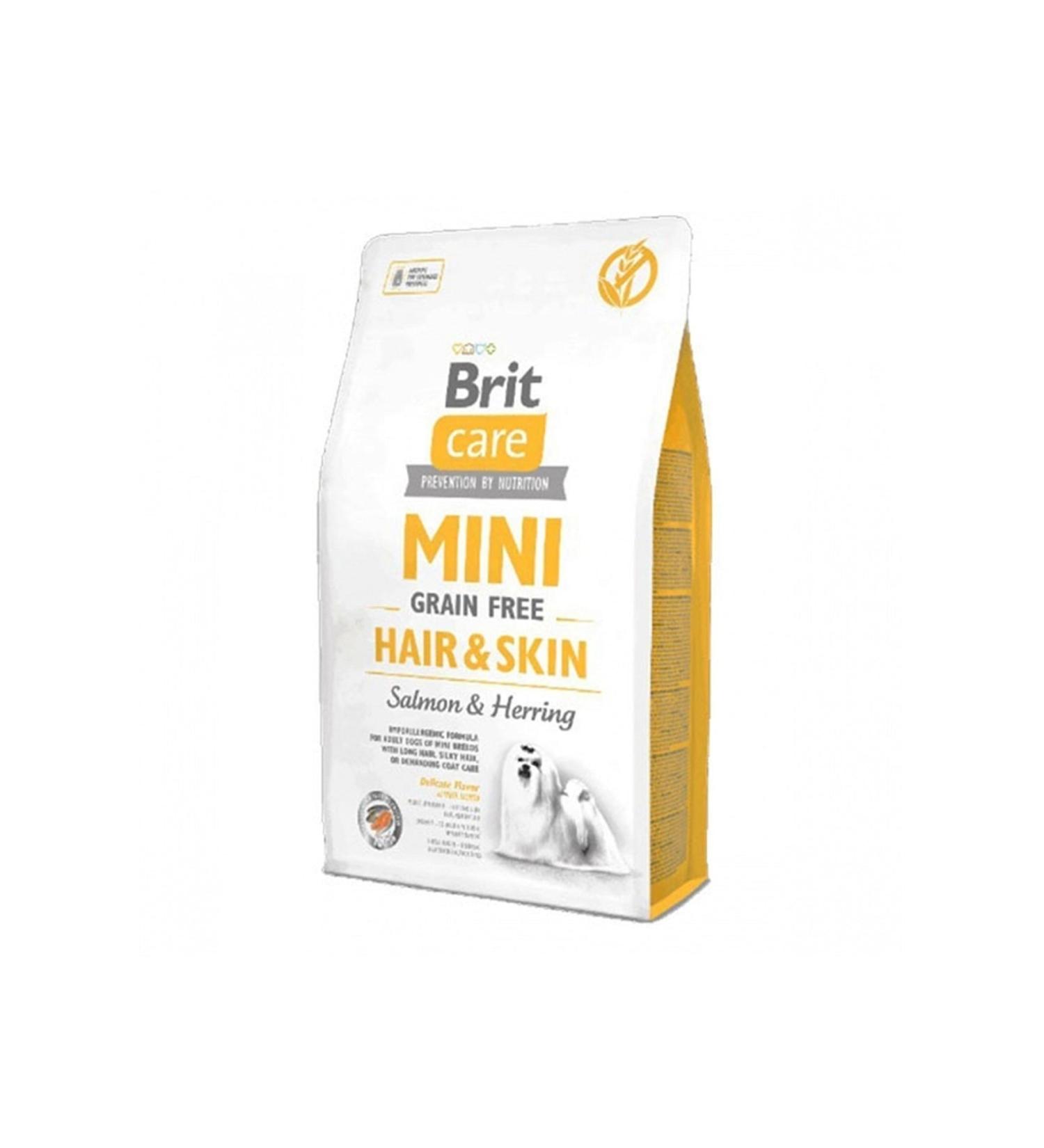 Brit Care Mini Hair Skin Salmon Dog Food 2 Kg