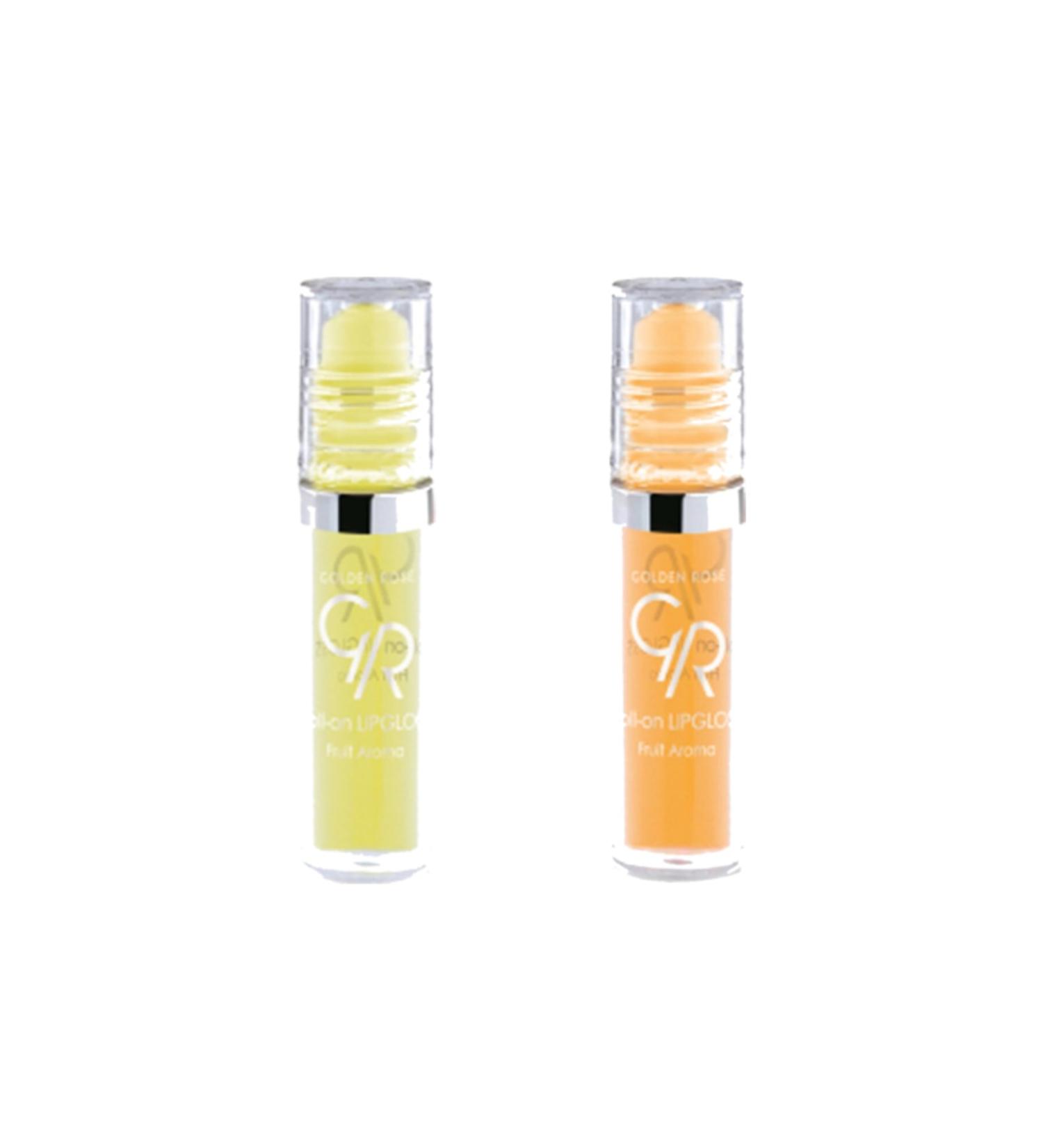Golden Rose Fruit Lip Gloss - Roll On Lipgloss Lemon+Banana 8691190890520 - Buy Online on GoSupps.com