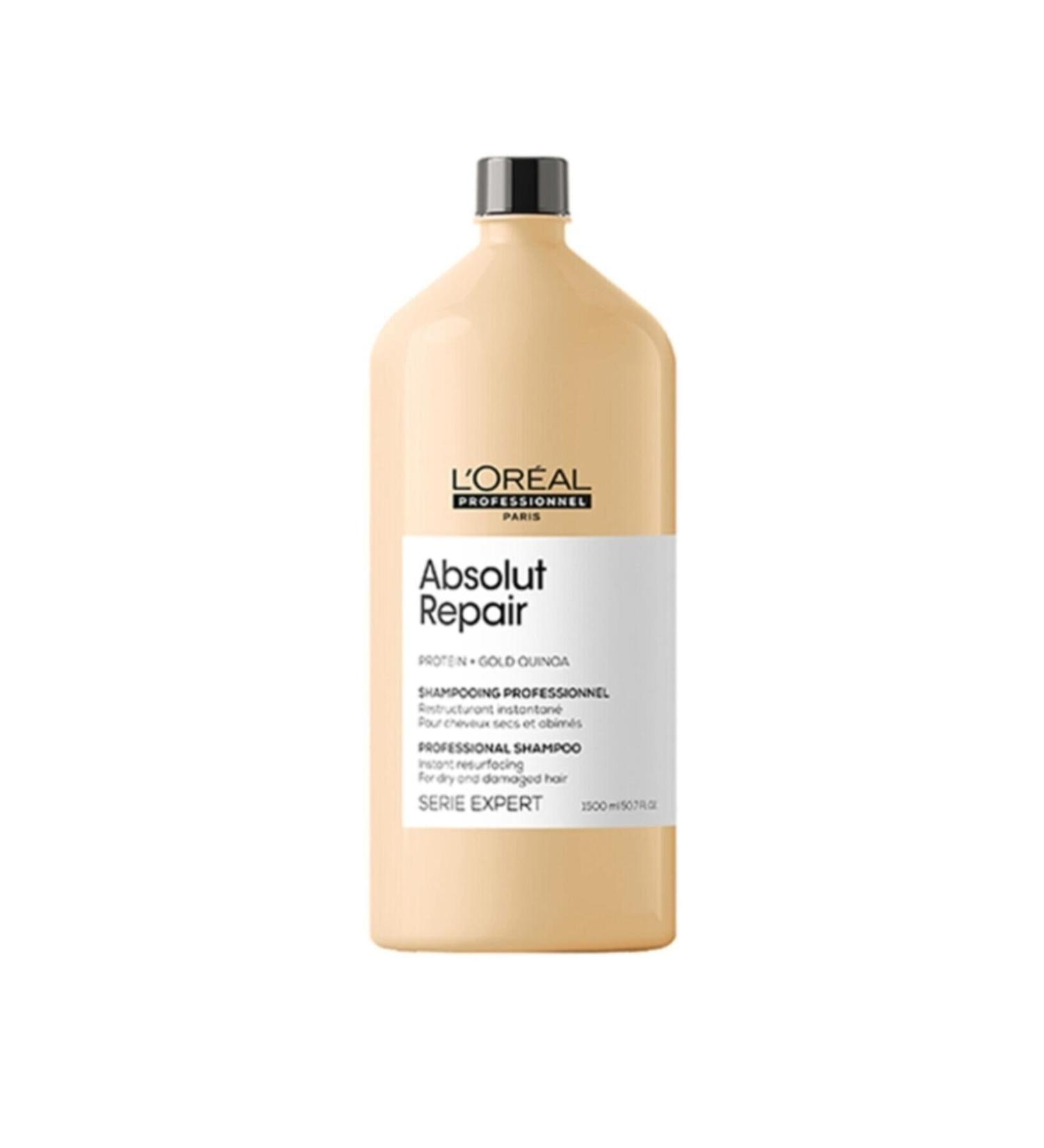 L'oreal Professionnel Serie Expert Absolut Repair Nourishing and Repairing Shampoo for Damaged Hair 1500 Ml