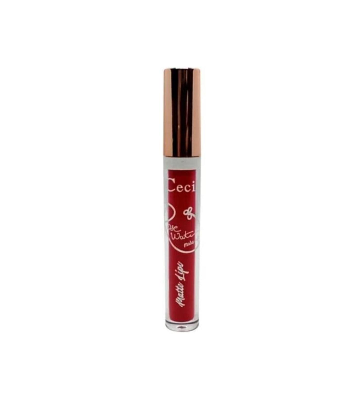 Cecile Rose Water Matte Lips Lipgloss 08