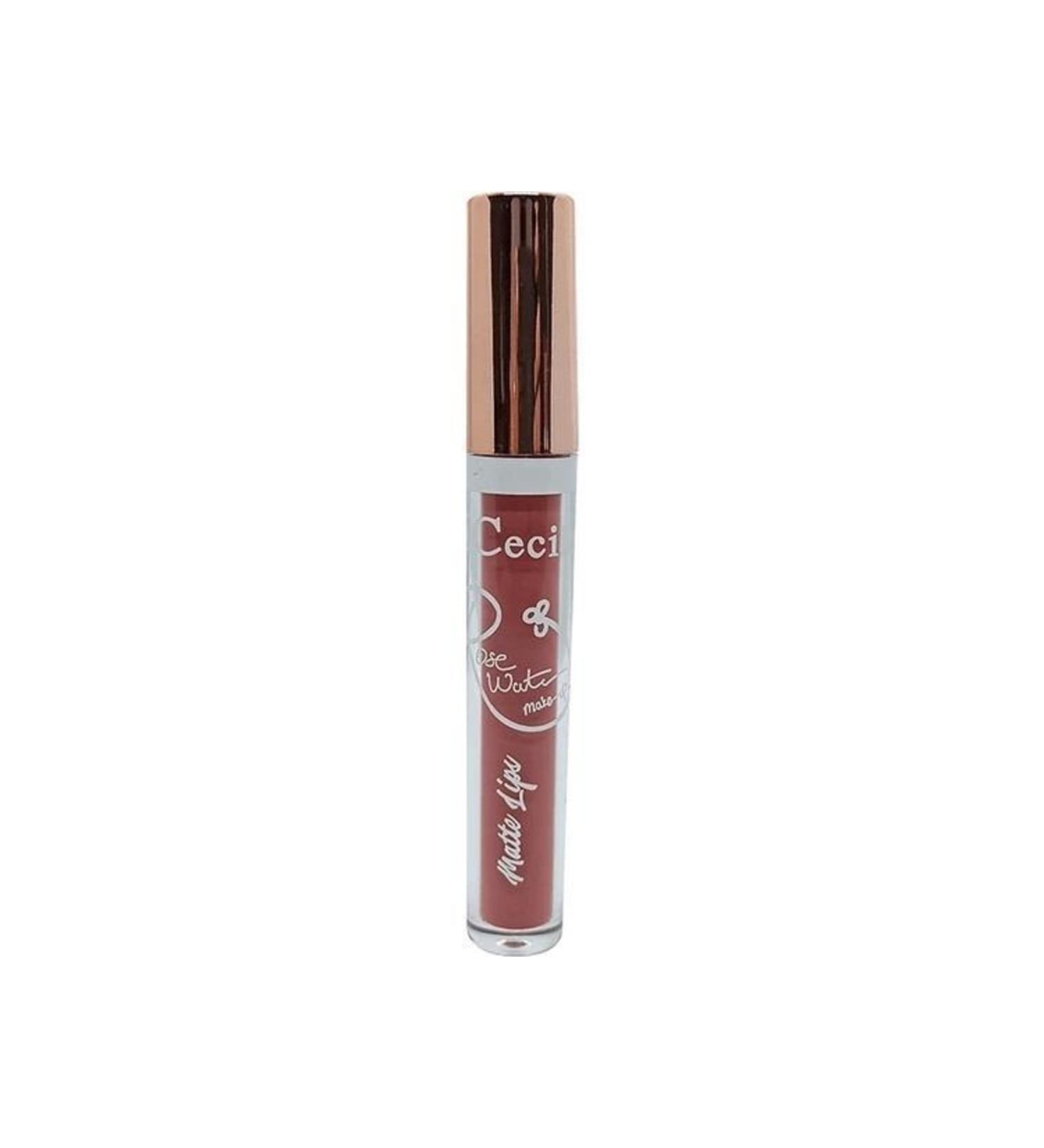 Cecile Rose Water Matte Lips Lipgloss 01
