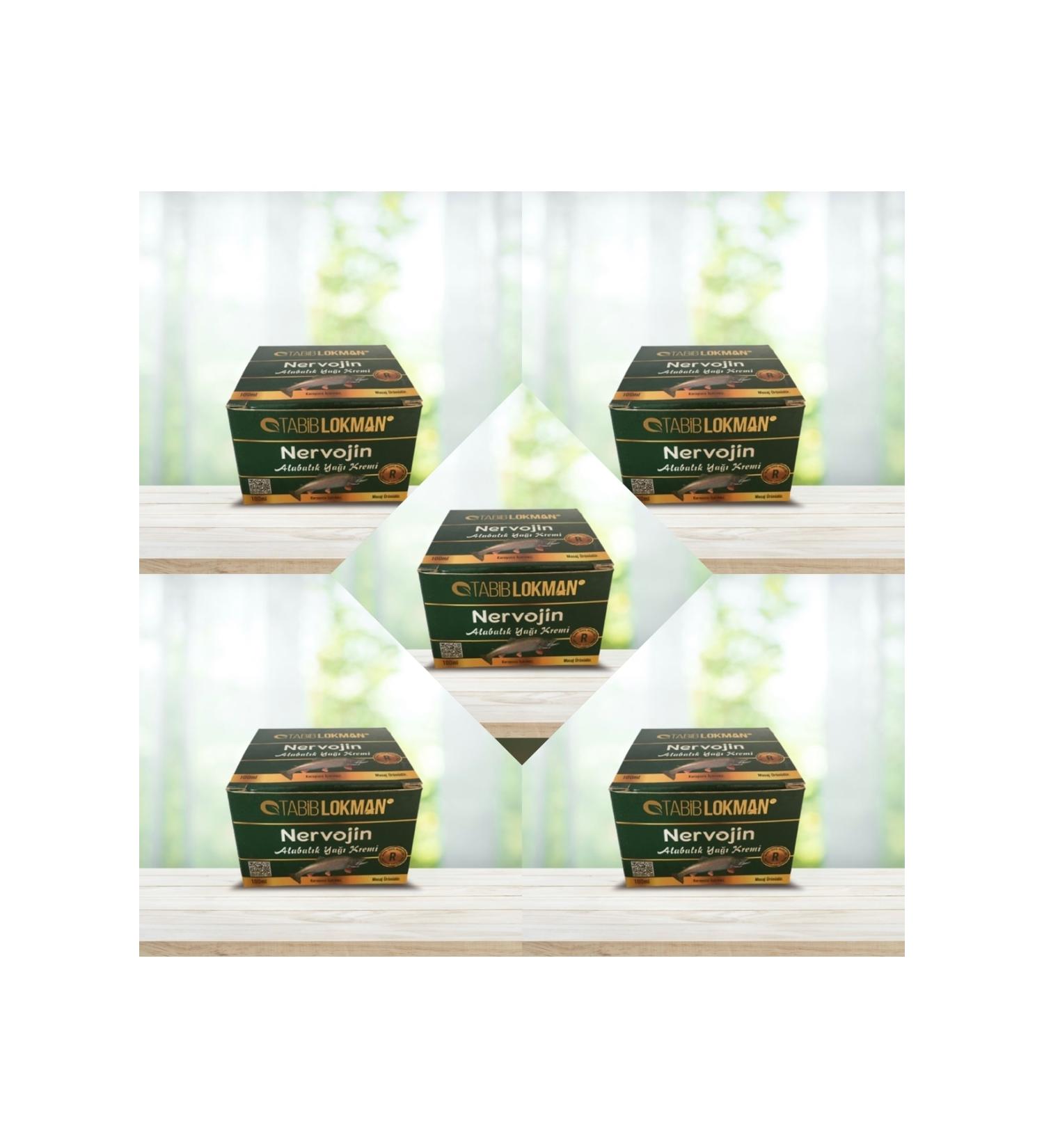 Tabib Lokman Nervojin Trout Oil Cream 100ml 5pcs - Buy Online on GoSupps.com