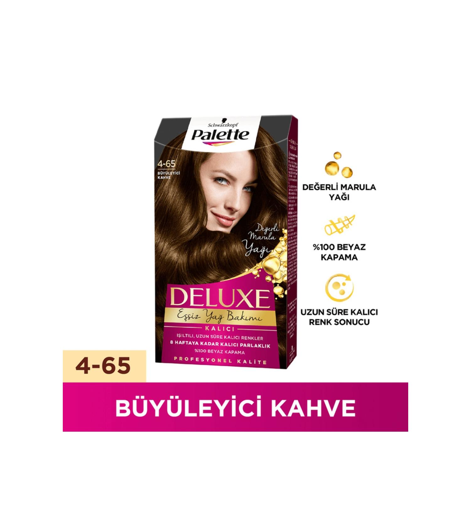 Palette Deluxe Hair Dye 4-65 Glamorous Brown