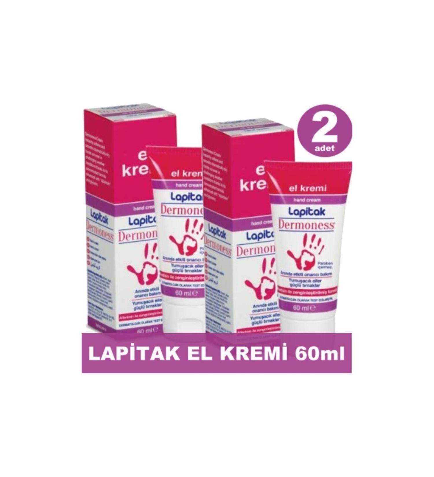 Lapitak Hand Cream 60ml X 2 Pieces