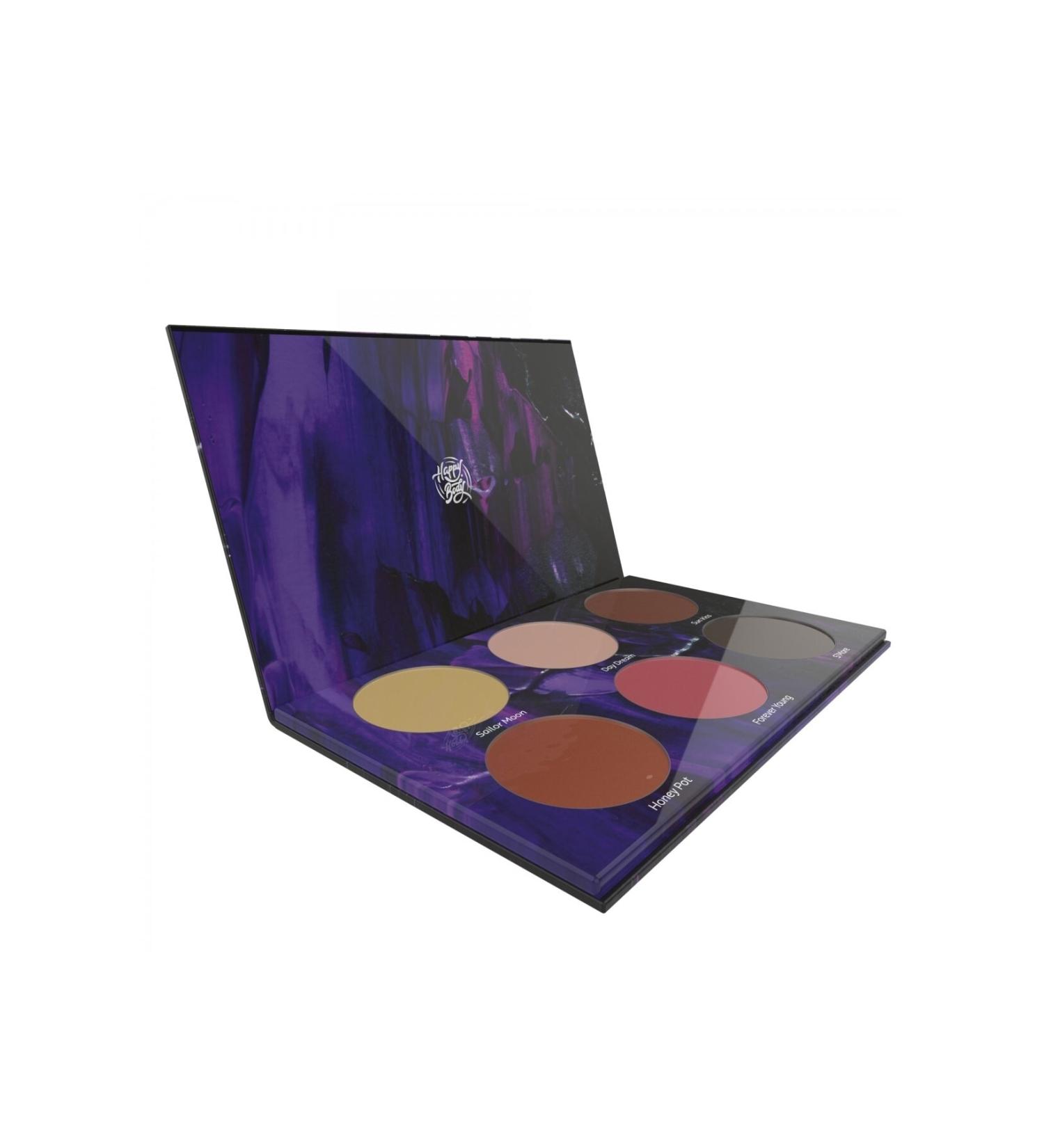 Happy Body Blush Palette Makeup Collection Set