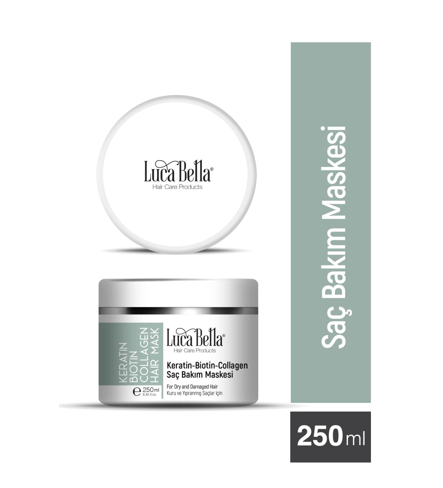 Luca Bella Keratin-biotin Collagen Hair Care Mask