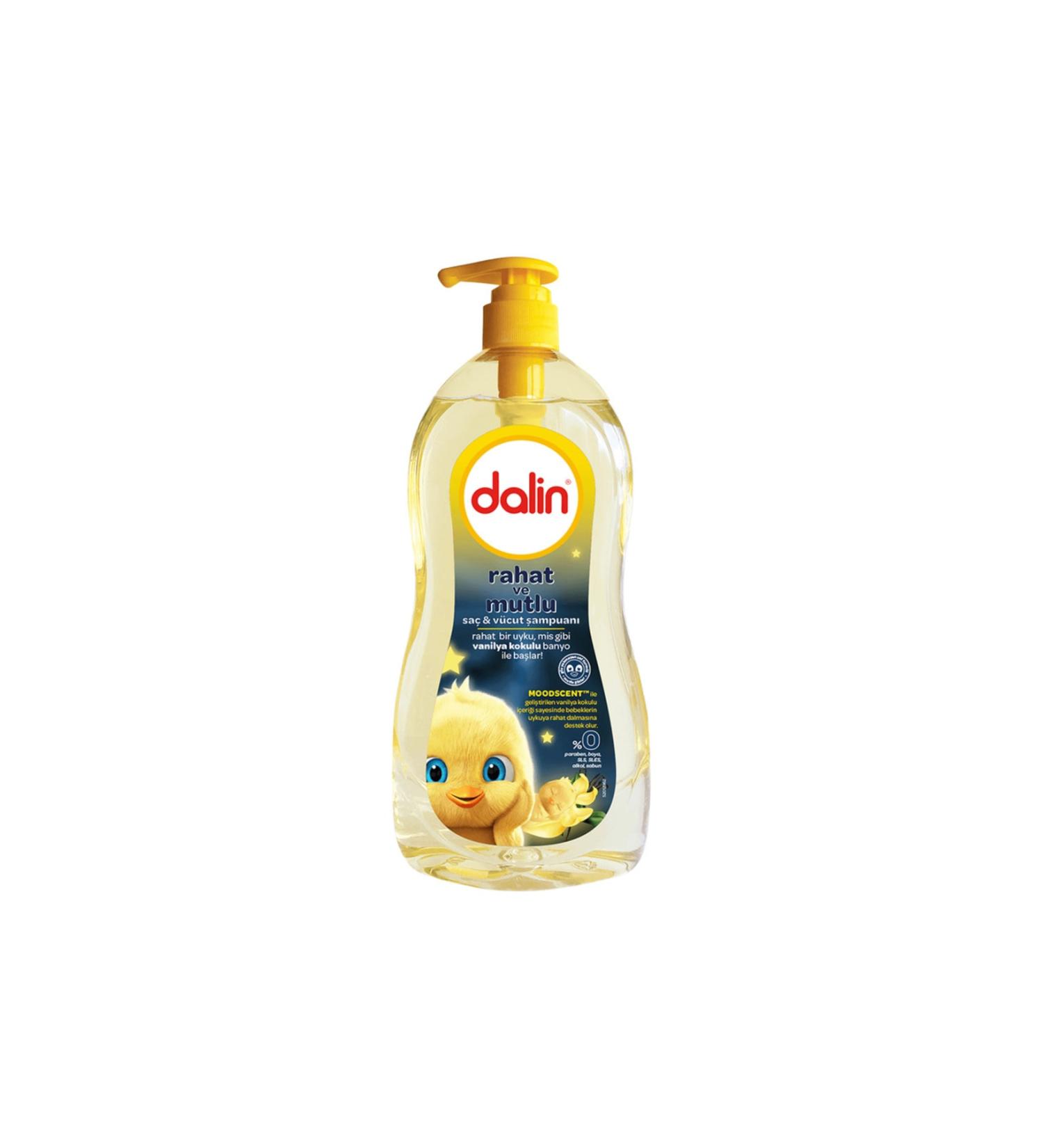 Dalin Relaxed and Happy Hair & Body Shampoo 700 Ml (1 Piece)
