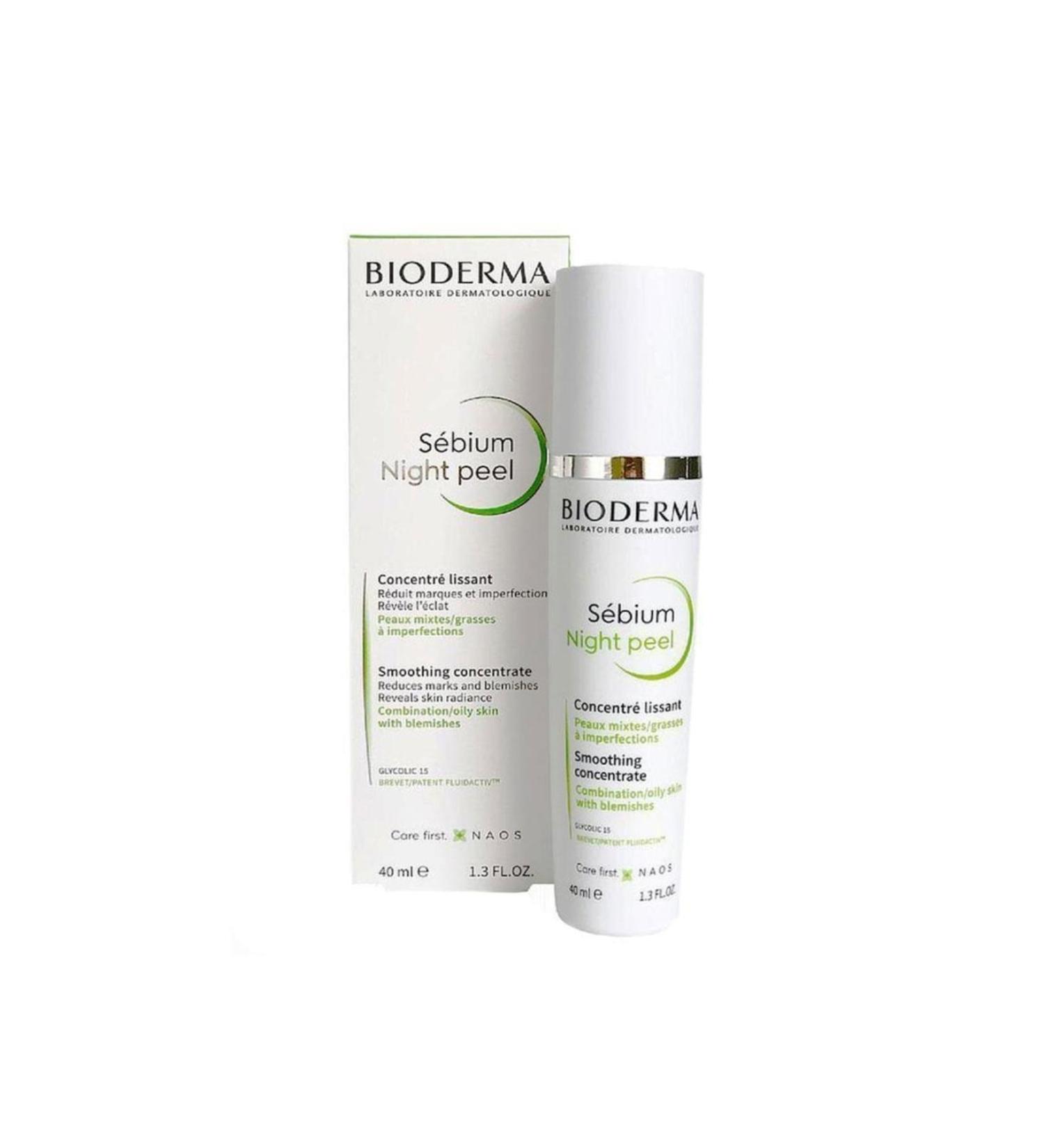 Bioderma Sebium Night Peel Peeling Effective Night Serum 40ml