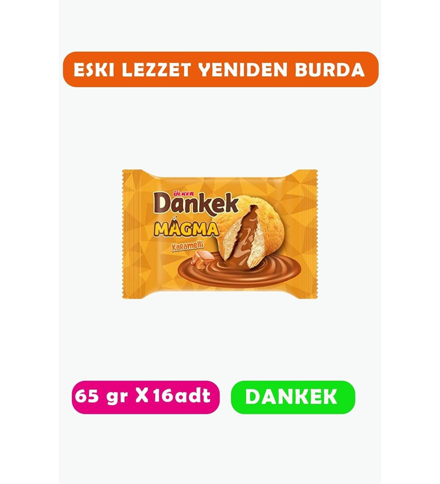 Dankek Magma Caramel 65 Gr X 16 Pieces