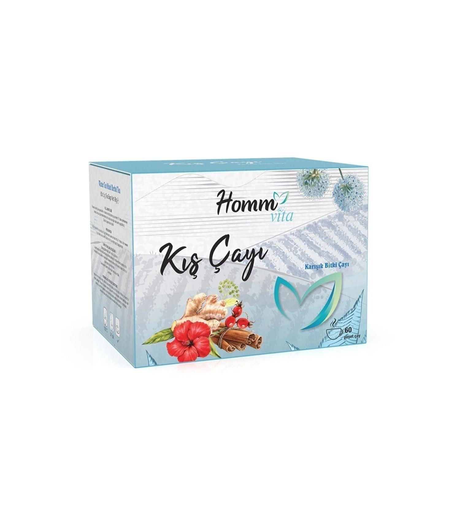 HOMM VITA Homm Herbal Winter Tea 60 Bags