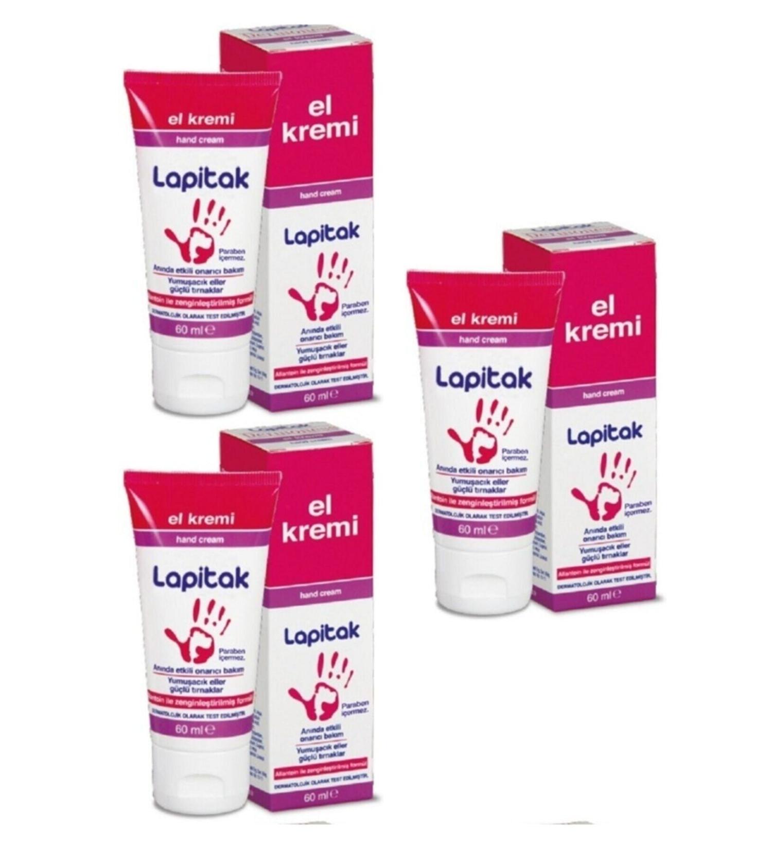 Lapitak Hand Cream 60ml X 3 Pieces