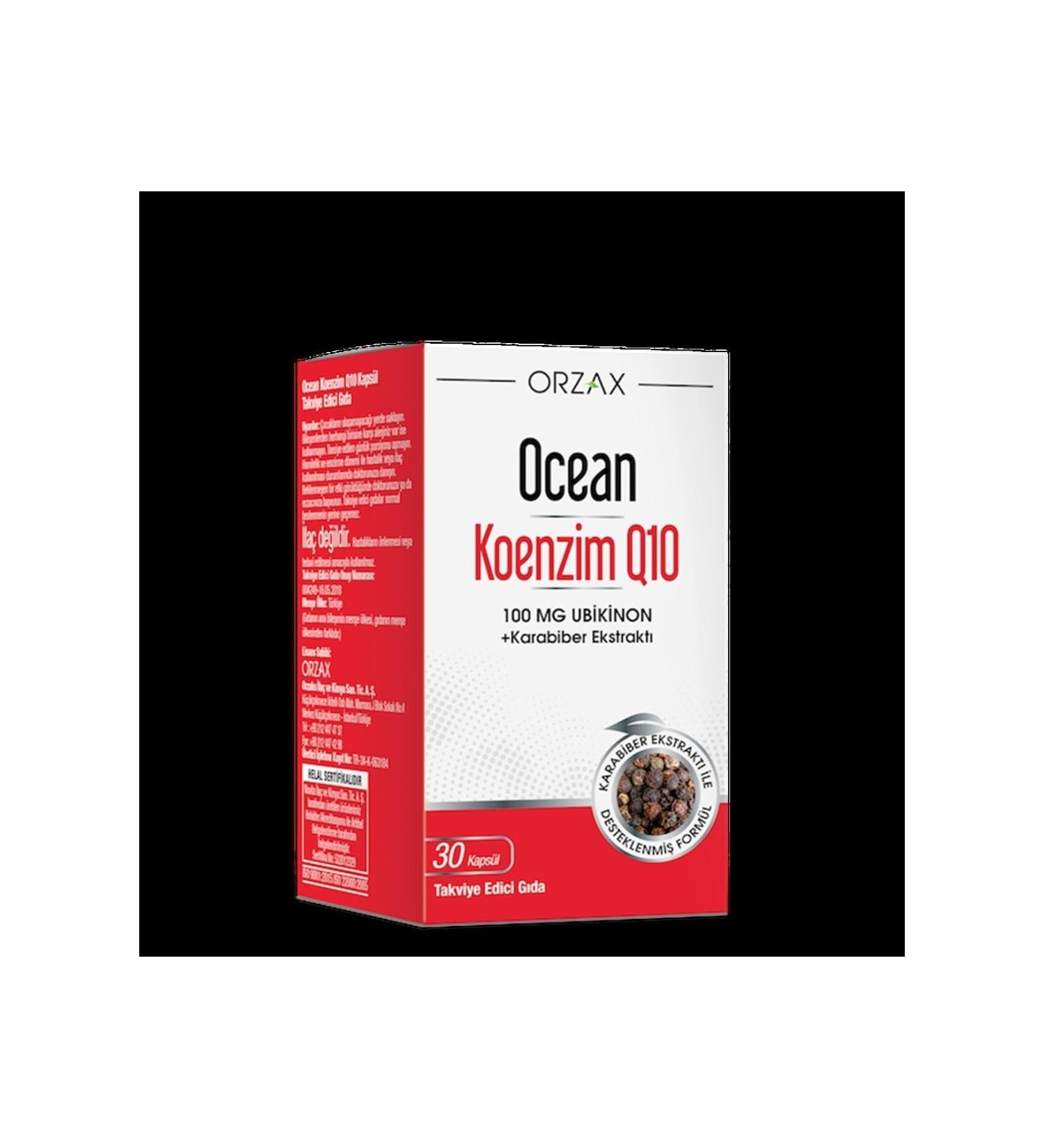 Ocean Coenzyme Q10 30 Capsules