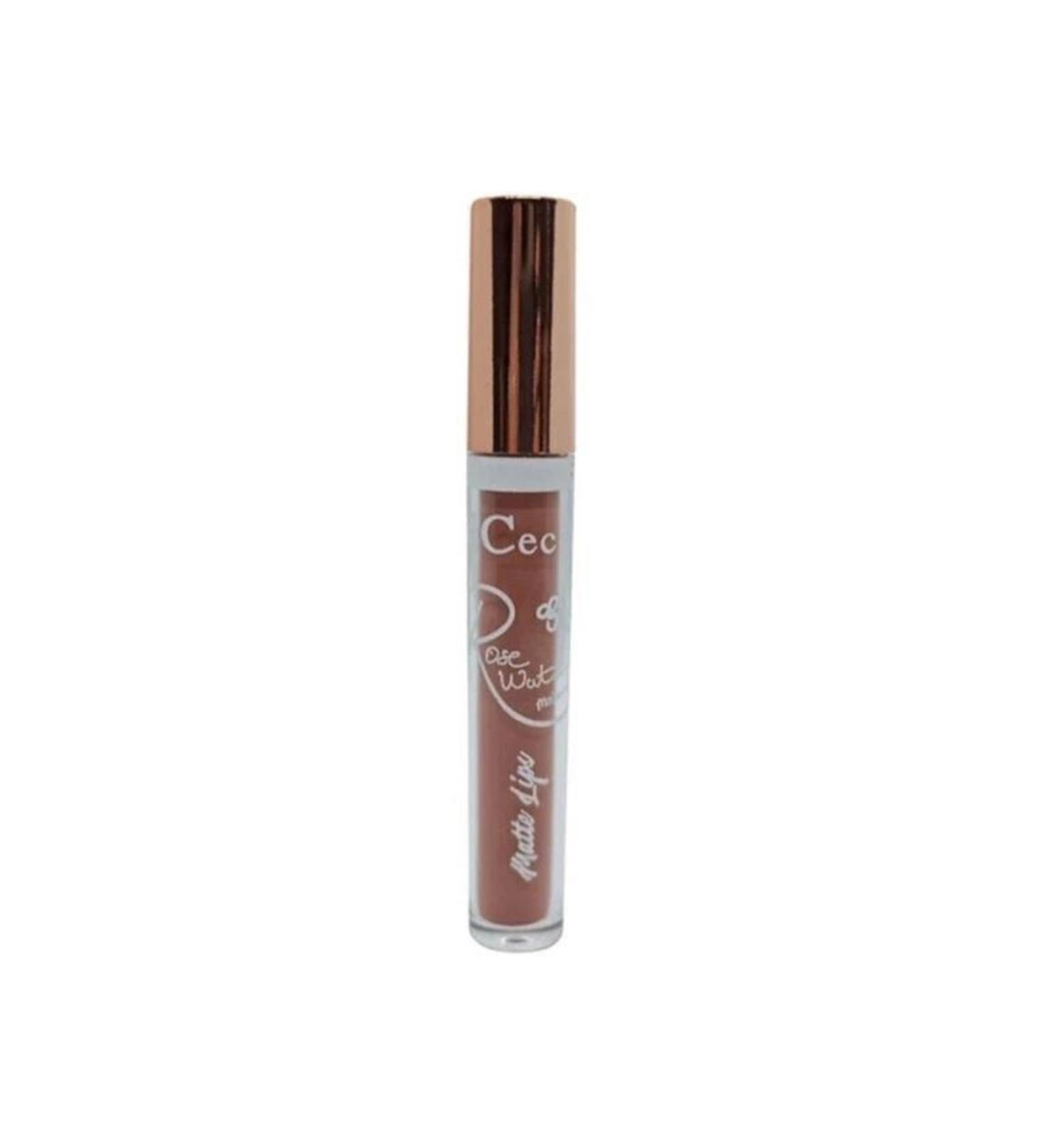 Cecile Rose Water Matte Lips Lipgloss 04