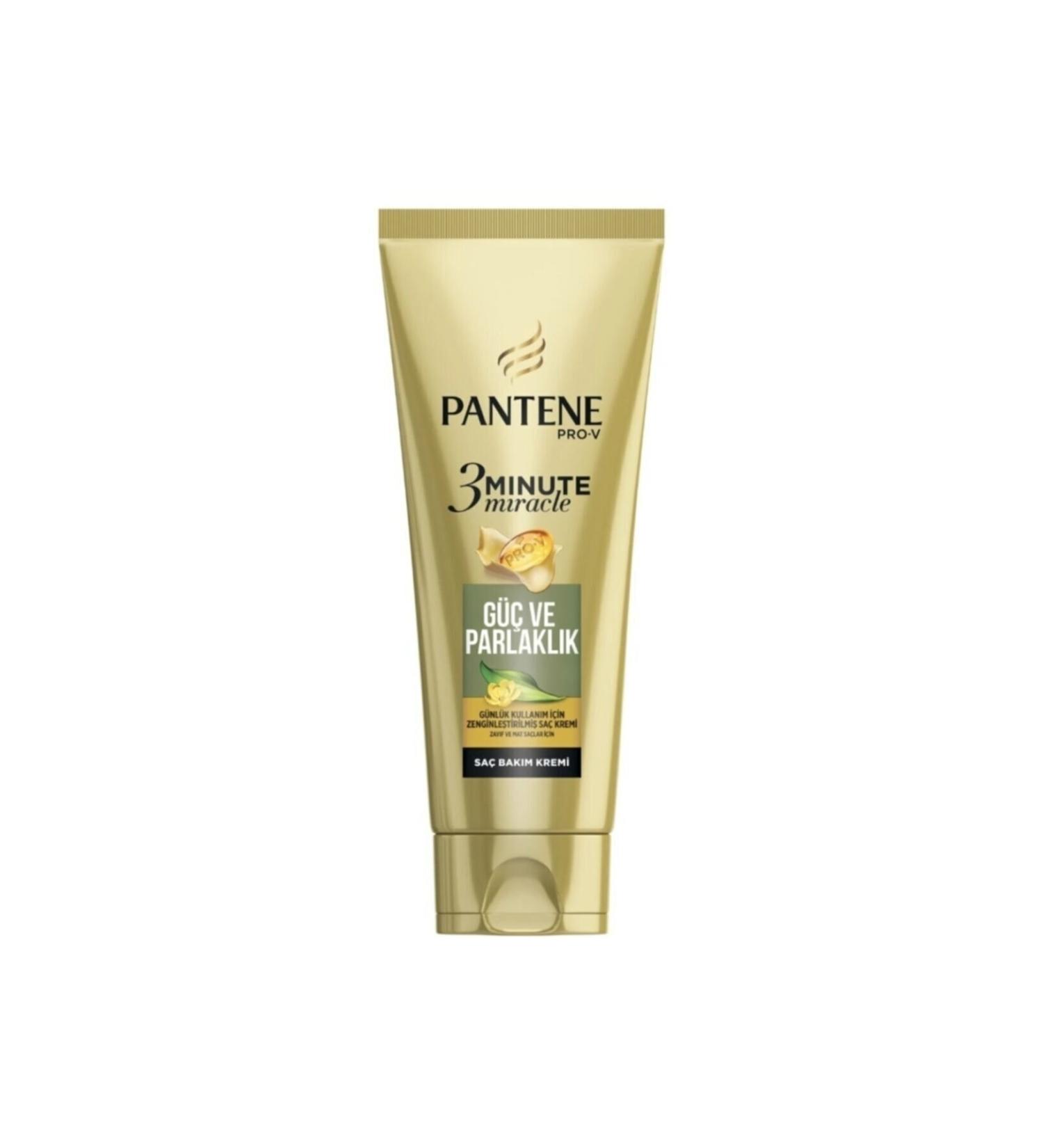 Pantene Tube Hair Care Cream 3 Minute Miracle Power and Shine 200ml