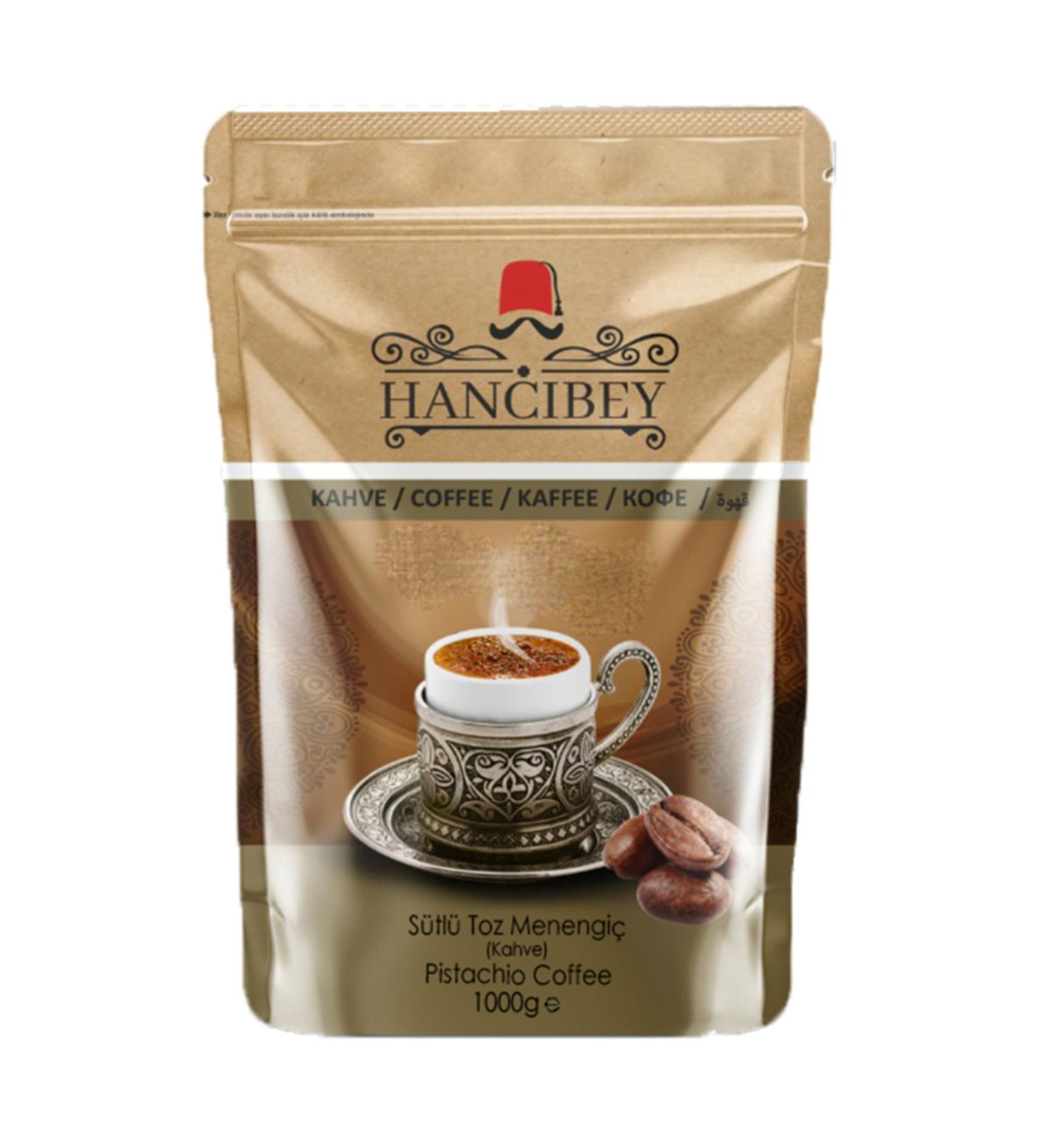 Hanc bey Milky Pistachio Coffee Powder 1000 gr