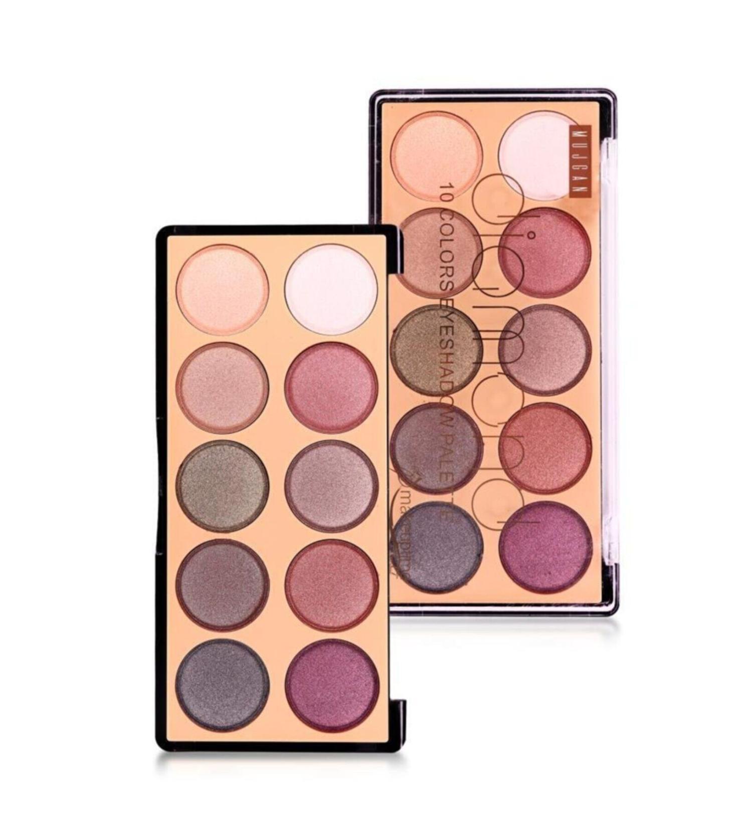 MUJGAN Diamond 10-Piece Eyeshadow Palette 03